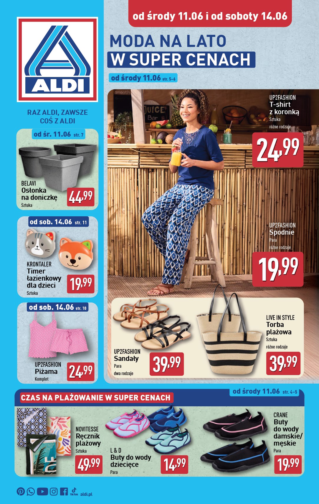 Gazetka ALDI - Artykuły przemysłowe i tekstylia ważna od 11.06. - 14.06.