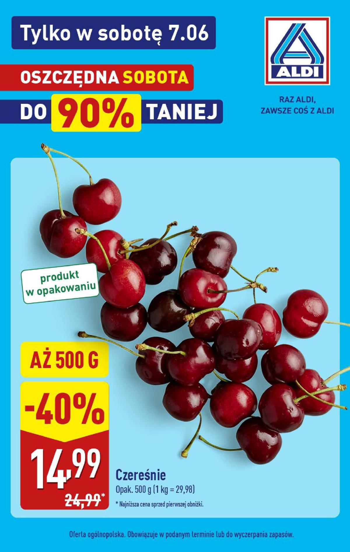Gazetka ALDI - Food na sobotę ważna od 07.06. - 07.06.