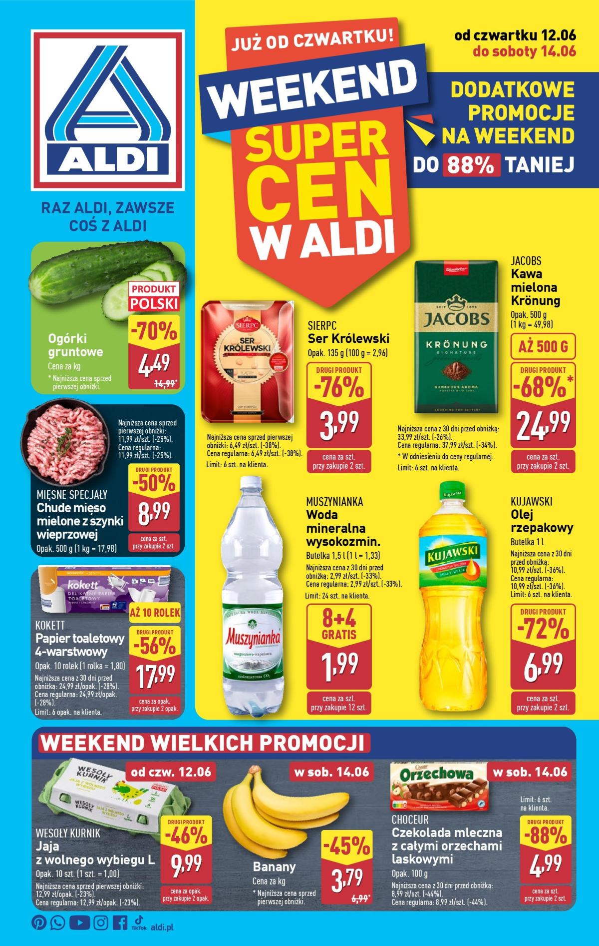 Gazetka ALDI - Weekend ważna od 12.06. - 14.06.