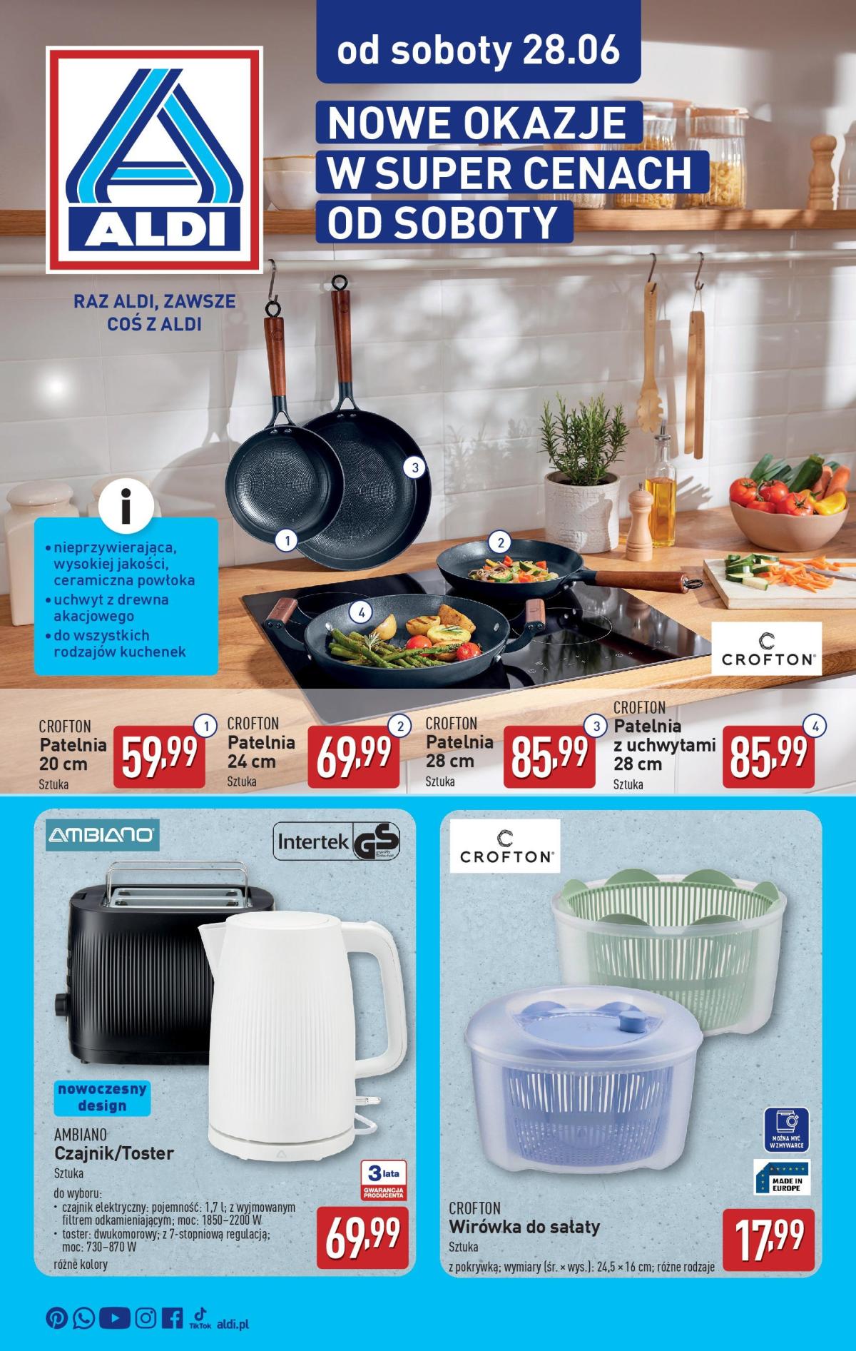 Gazetka ALDI - Non Food ważna od 28.06. - 04.07.
