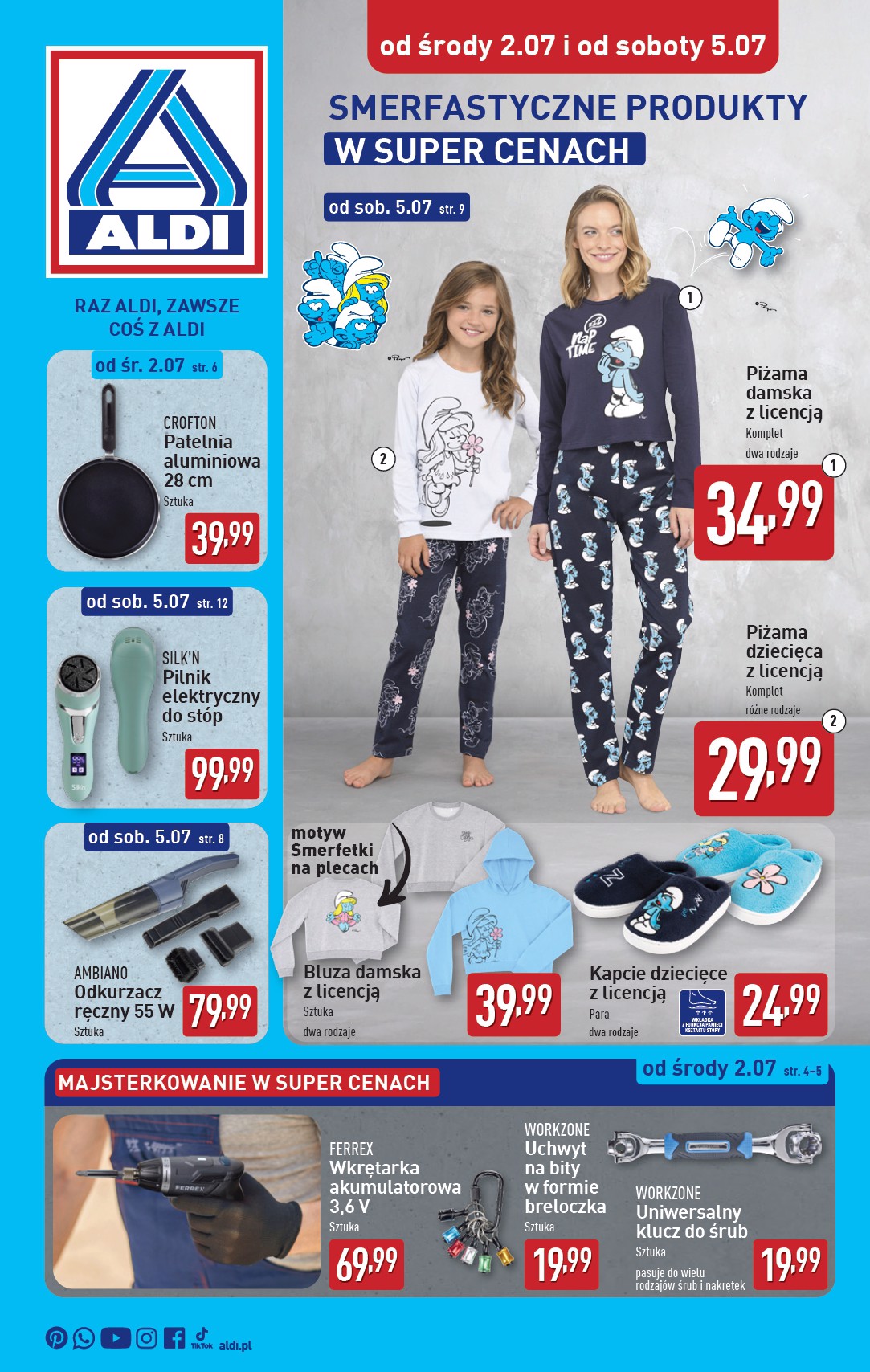 Gazetka ALDI - Artykuły przemysłowe i tekstylia ważna od 02.07. - 05.07.