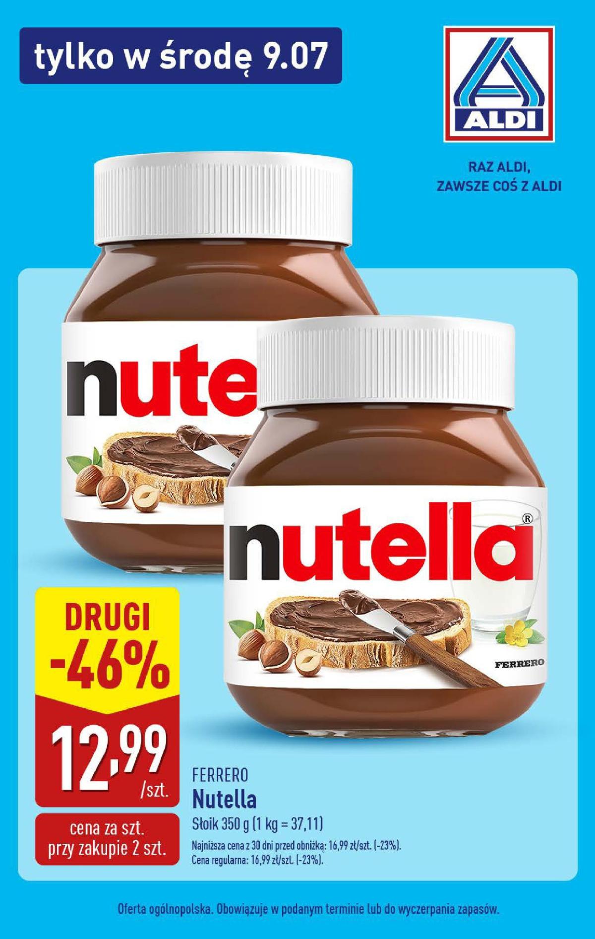Gazetka ALDI - Super Środa ważna od 09.07. - 09.07.