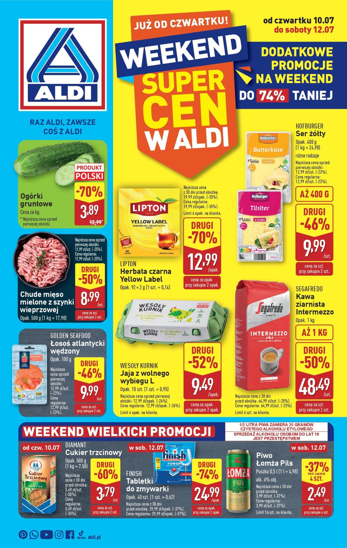 Gazetka ALDI - Weekend ważna od 10.07. - 12.07.
