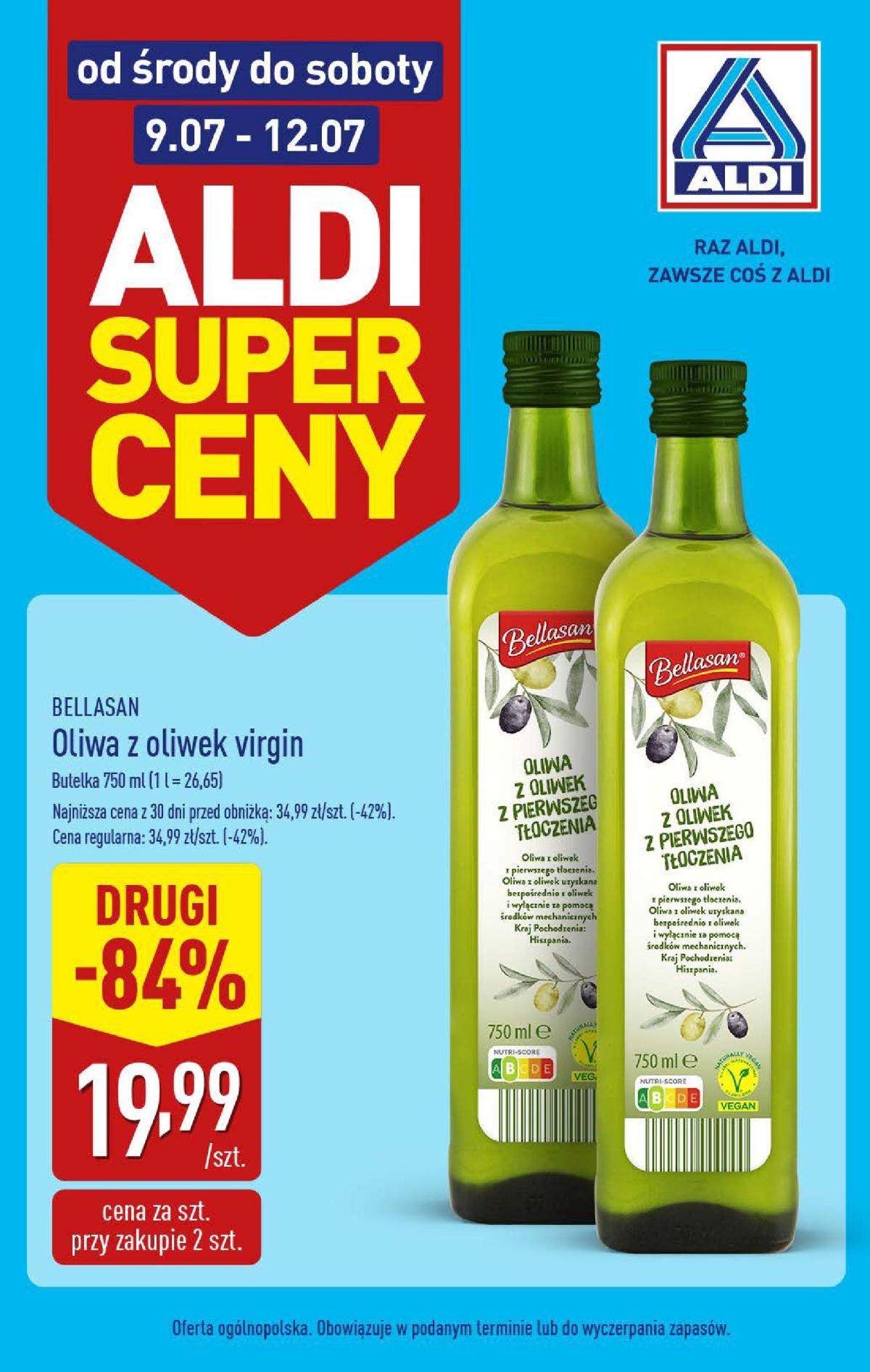 Gazetka ALDI - Super ceny ważna od 09.07. - 12.07.