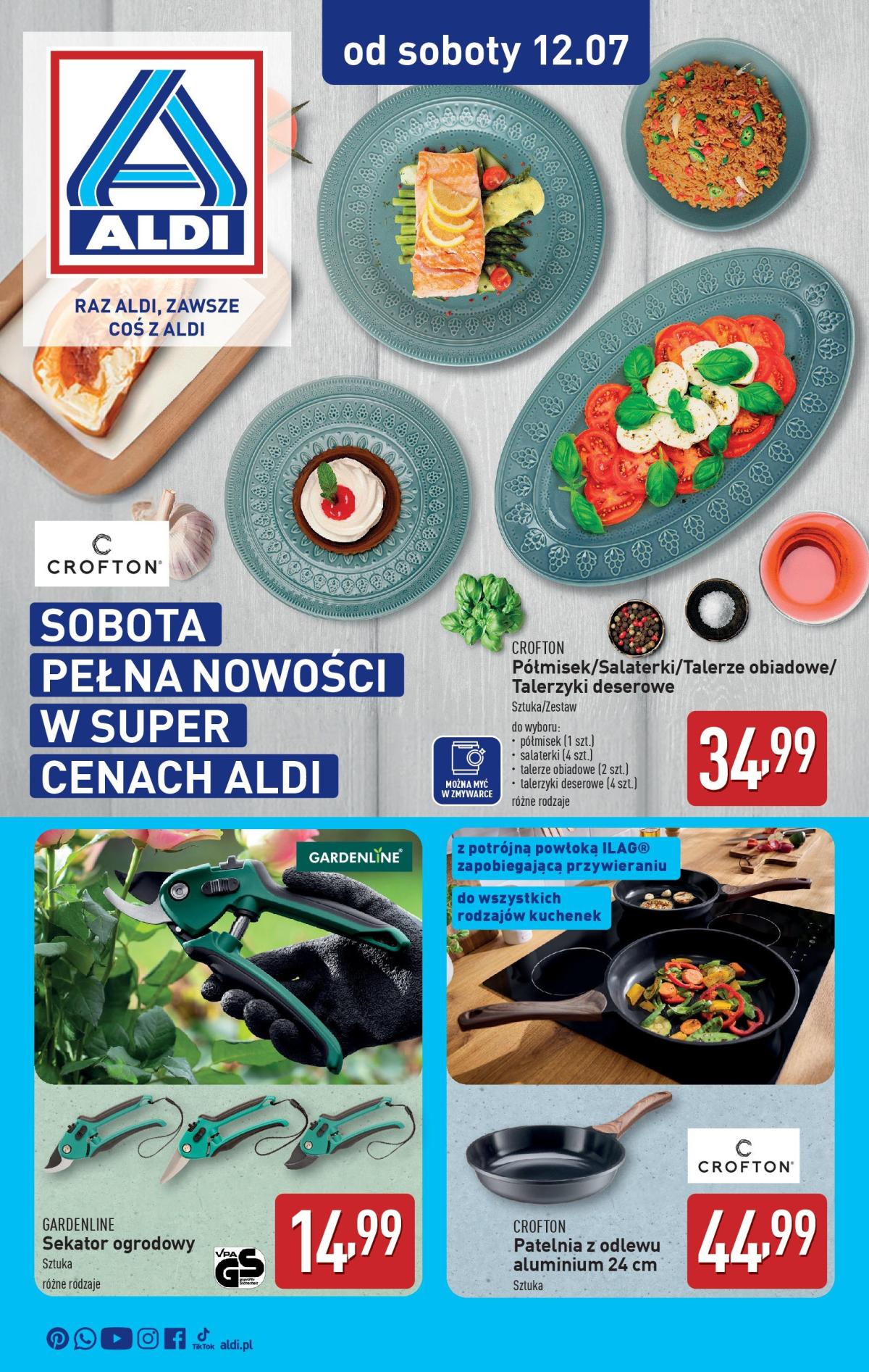 Gazetka ALDI - Super Sobota - Non food ważna od 12.07. - 12.07.