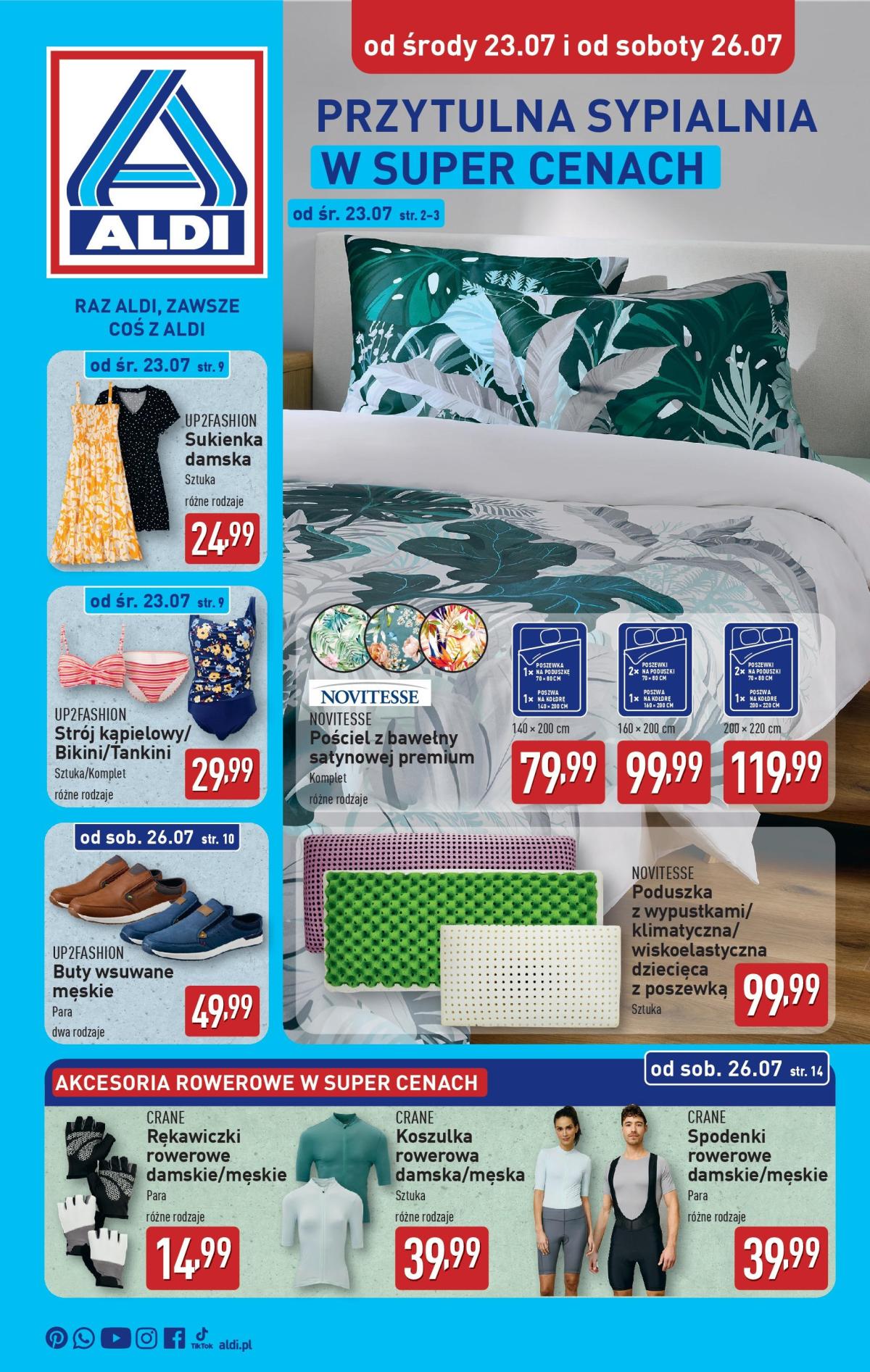 Gazetka ALDI - Non food ważna od 23.07. - 26.07.