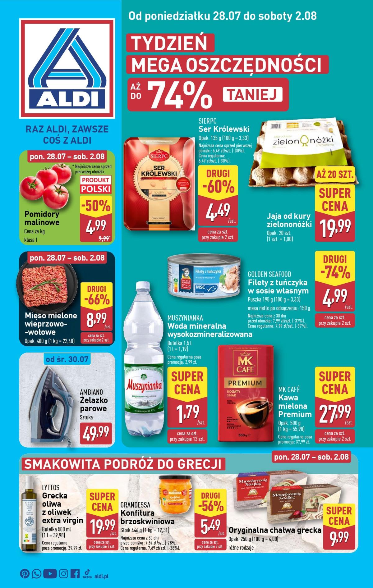 Gazetka ALDI ważna od 28.07. - 02.08.
