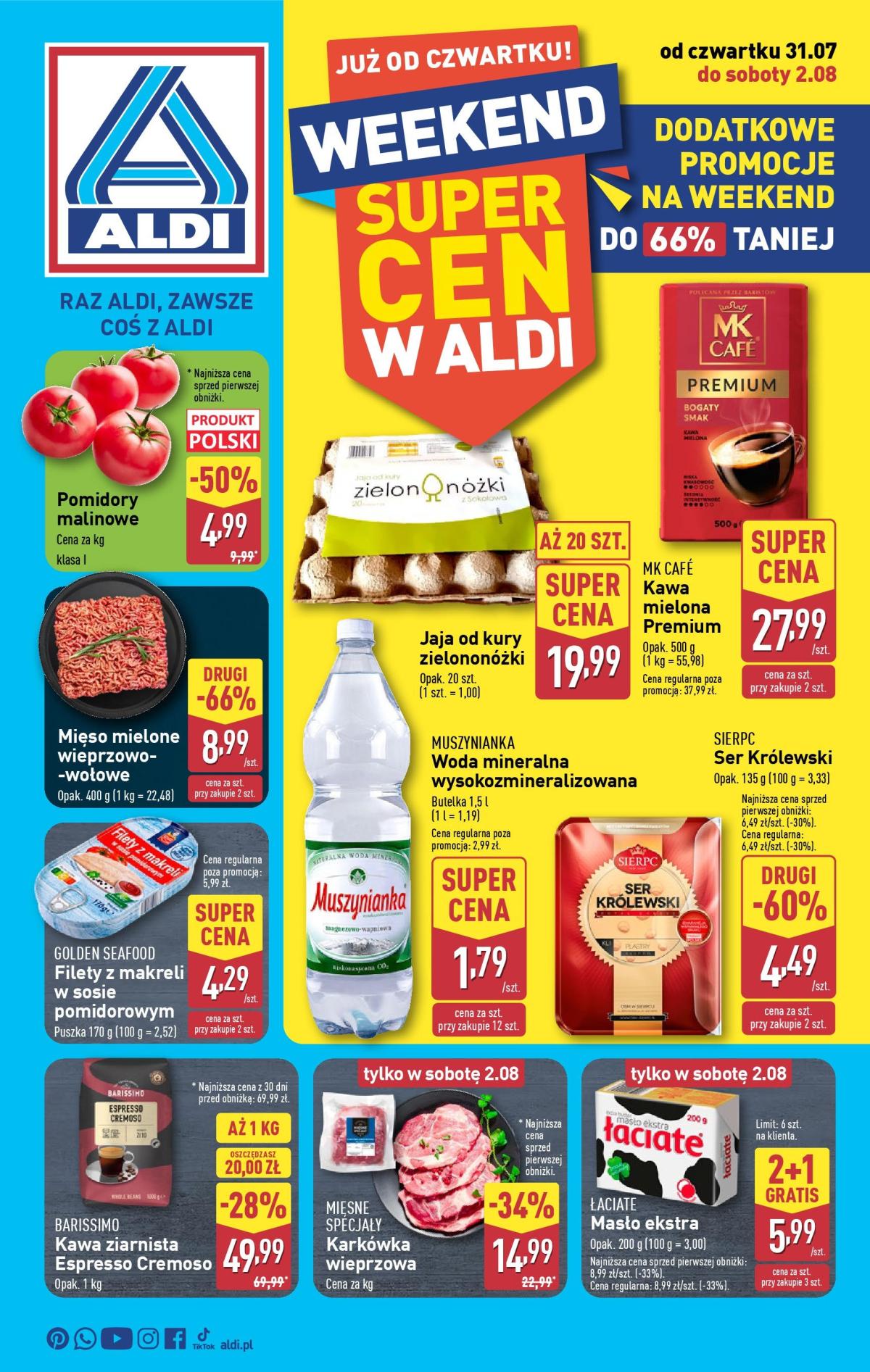 Gazetka ALDI - Weekend - ważna od 31.07. do 02.08.