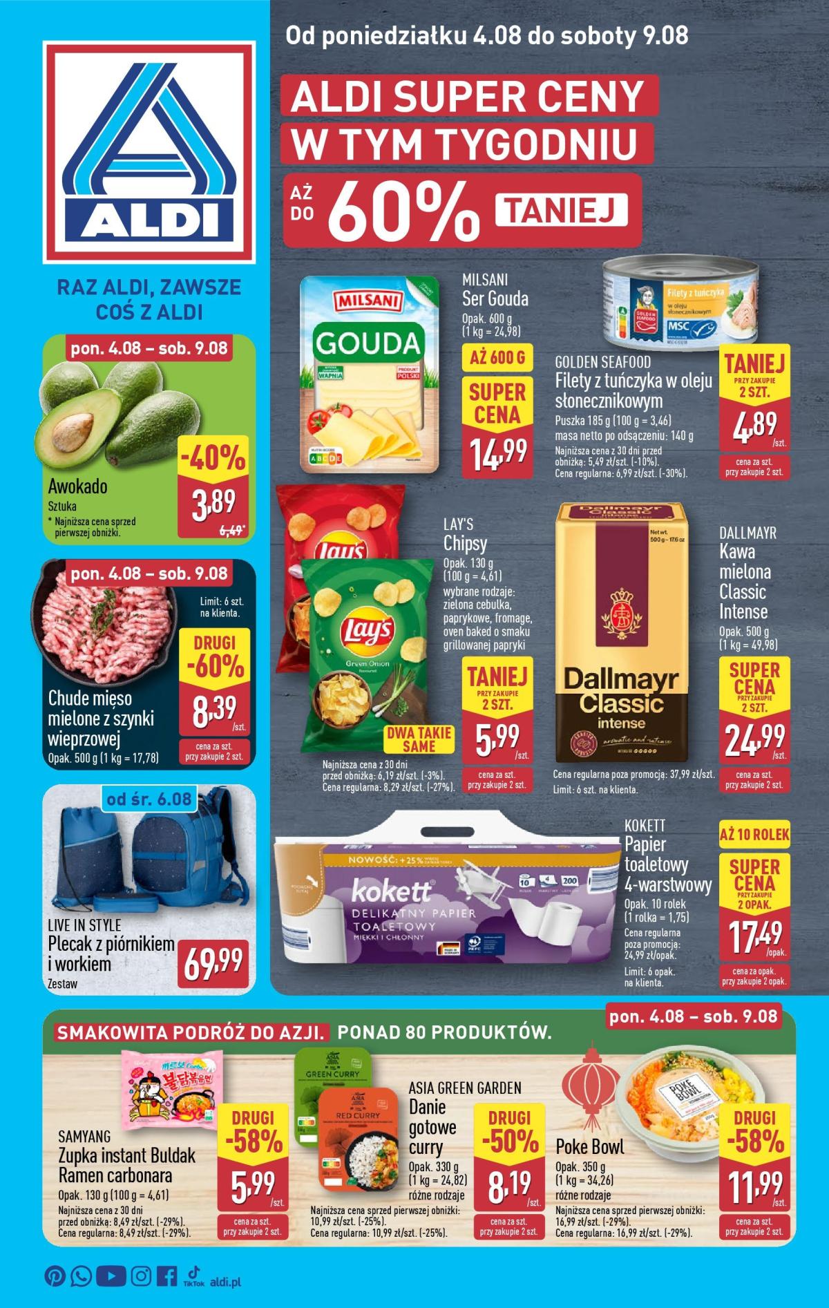 Gazetka ALDI - ważna od 04.08. do 09.08.