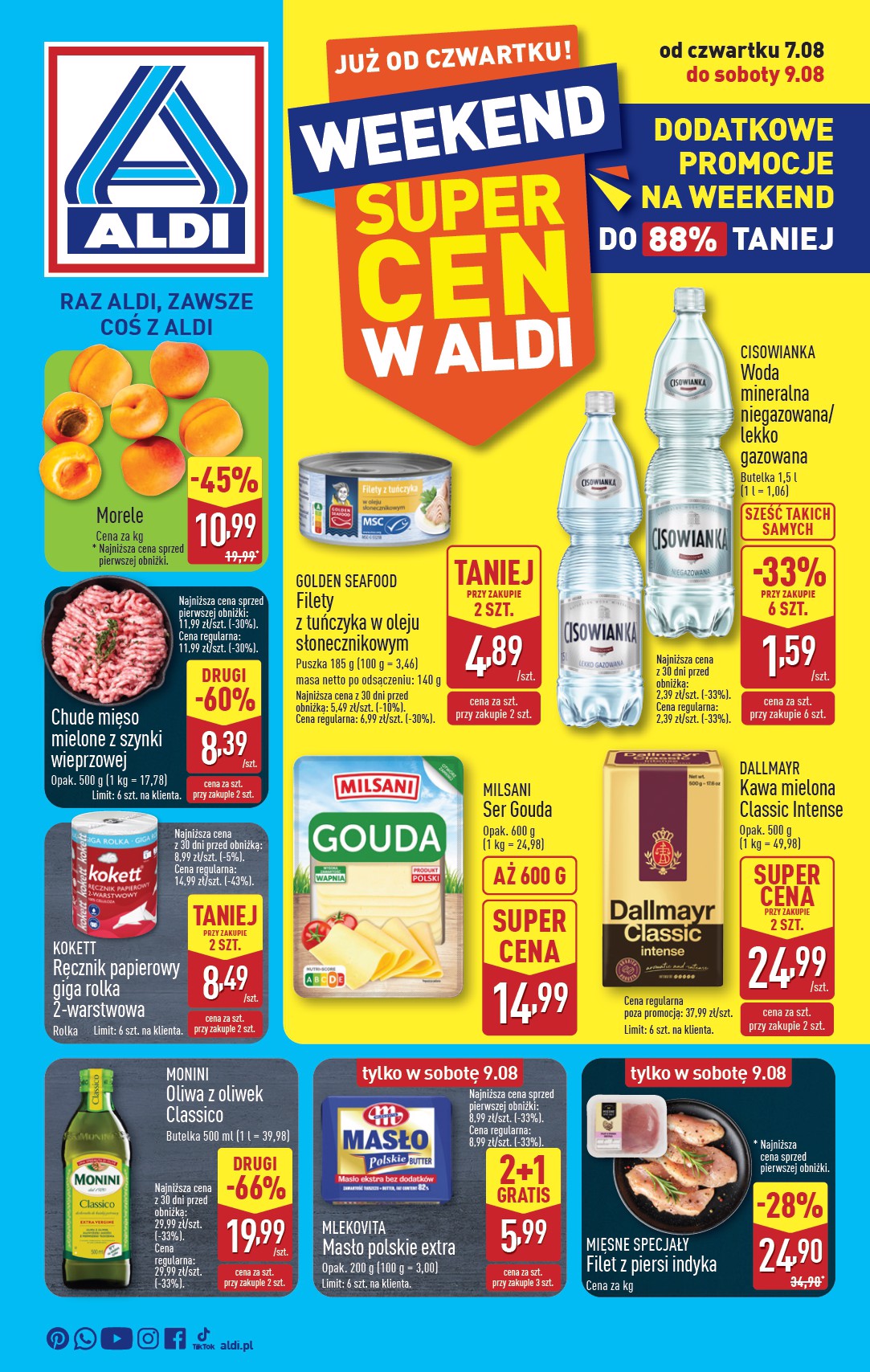 Gazetka ALDI - Oferta weekendowa - ważna od 07.08. do 09.08.