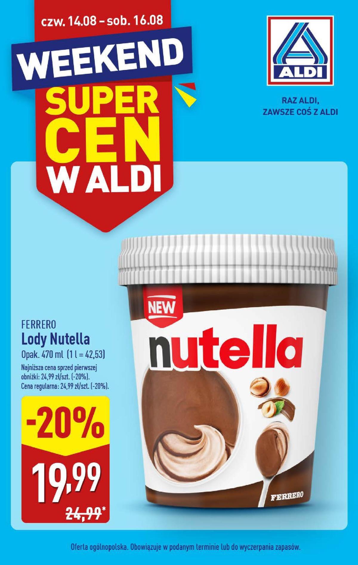 Gazetka ALDI - Super ceny - ważna od 14.08. do 16.08.