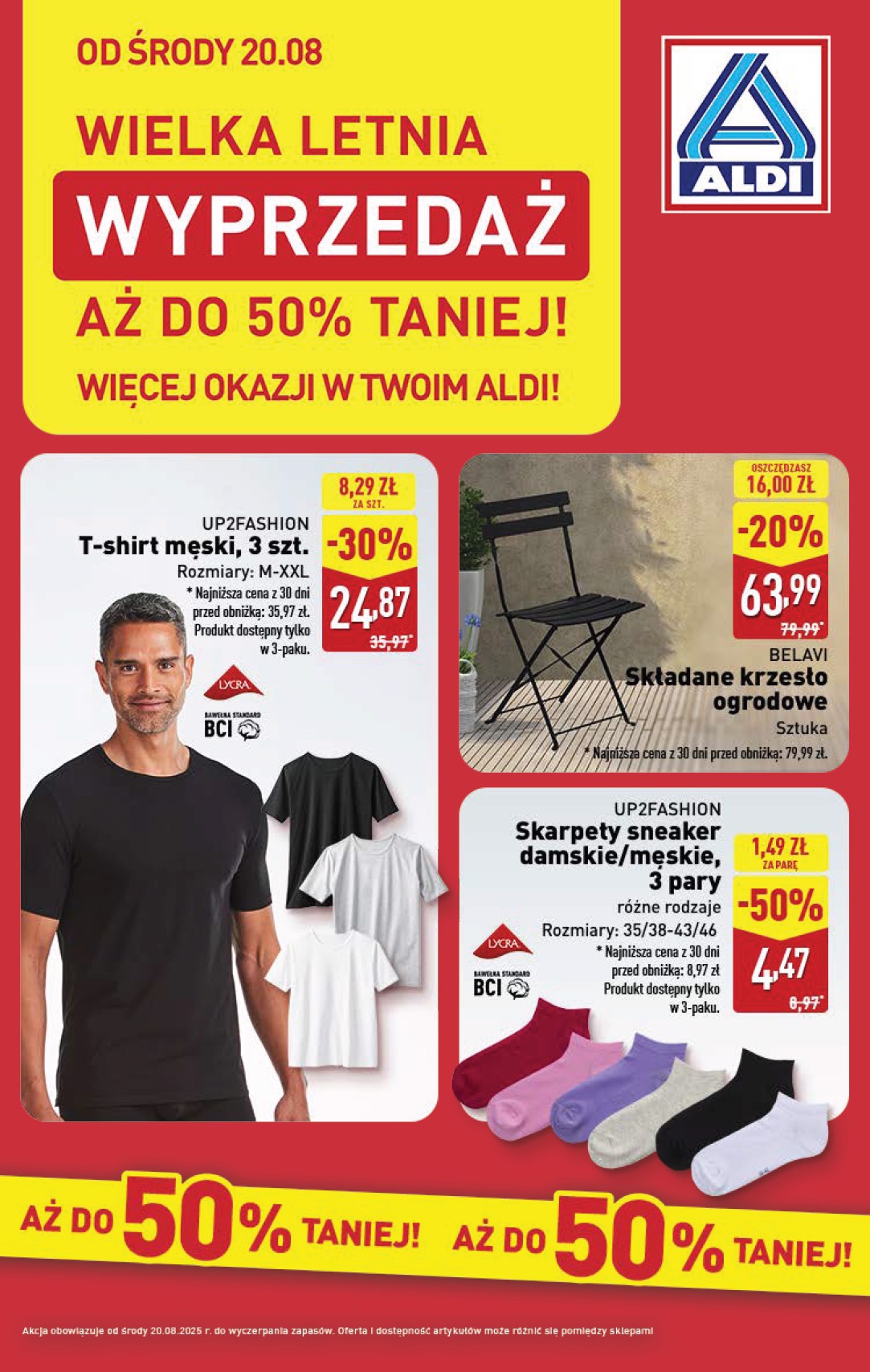 Gazetka ALDI - Wyprzedaz - ważna od 20.08. do 23.08.