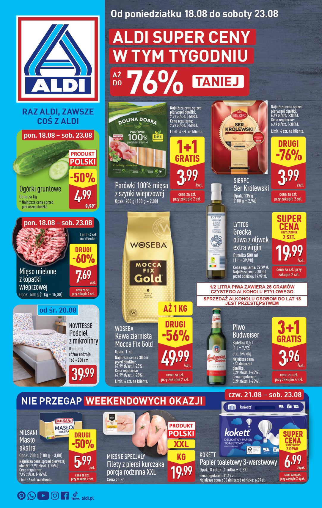 Gazetka ALDI - ważna od 18.08. do 23.08.