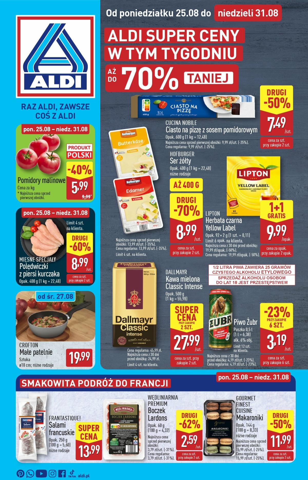 Gazetka ALDI - ważna od 25.08. do 31.08.