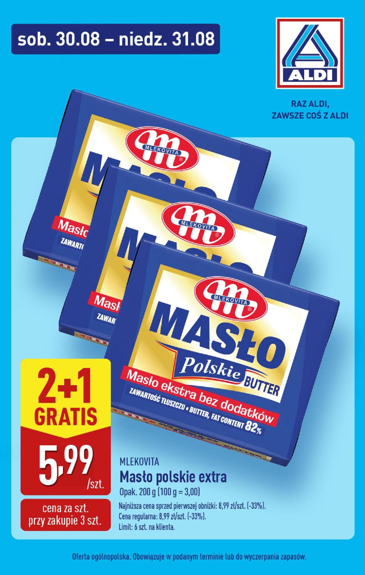 Gazetka ALDI - Super sobota i niedziela - ważna od 30.08. do 31.08.