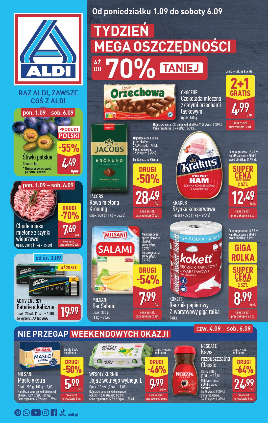 Gazetka ALDI - ważna od 01.09. do 06.09.