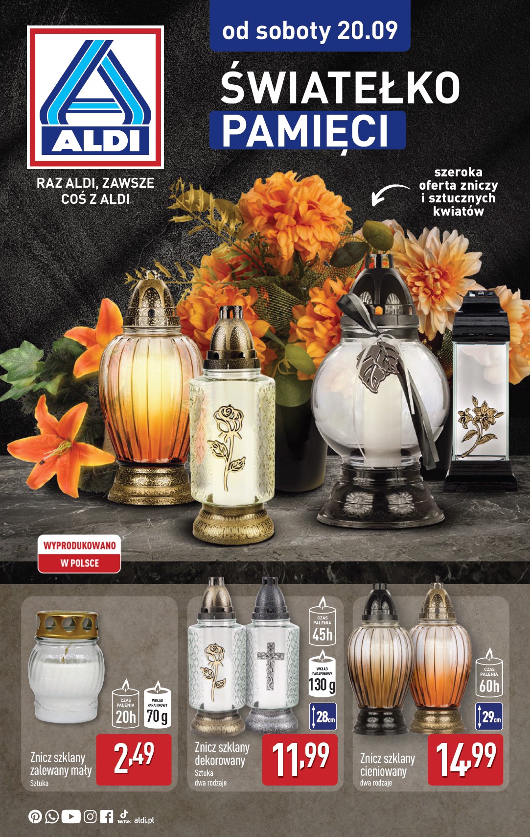Gazetka ALDI - Oferta weekendowa - ważna od 20.09. do 21.09.