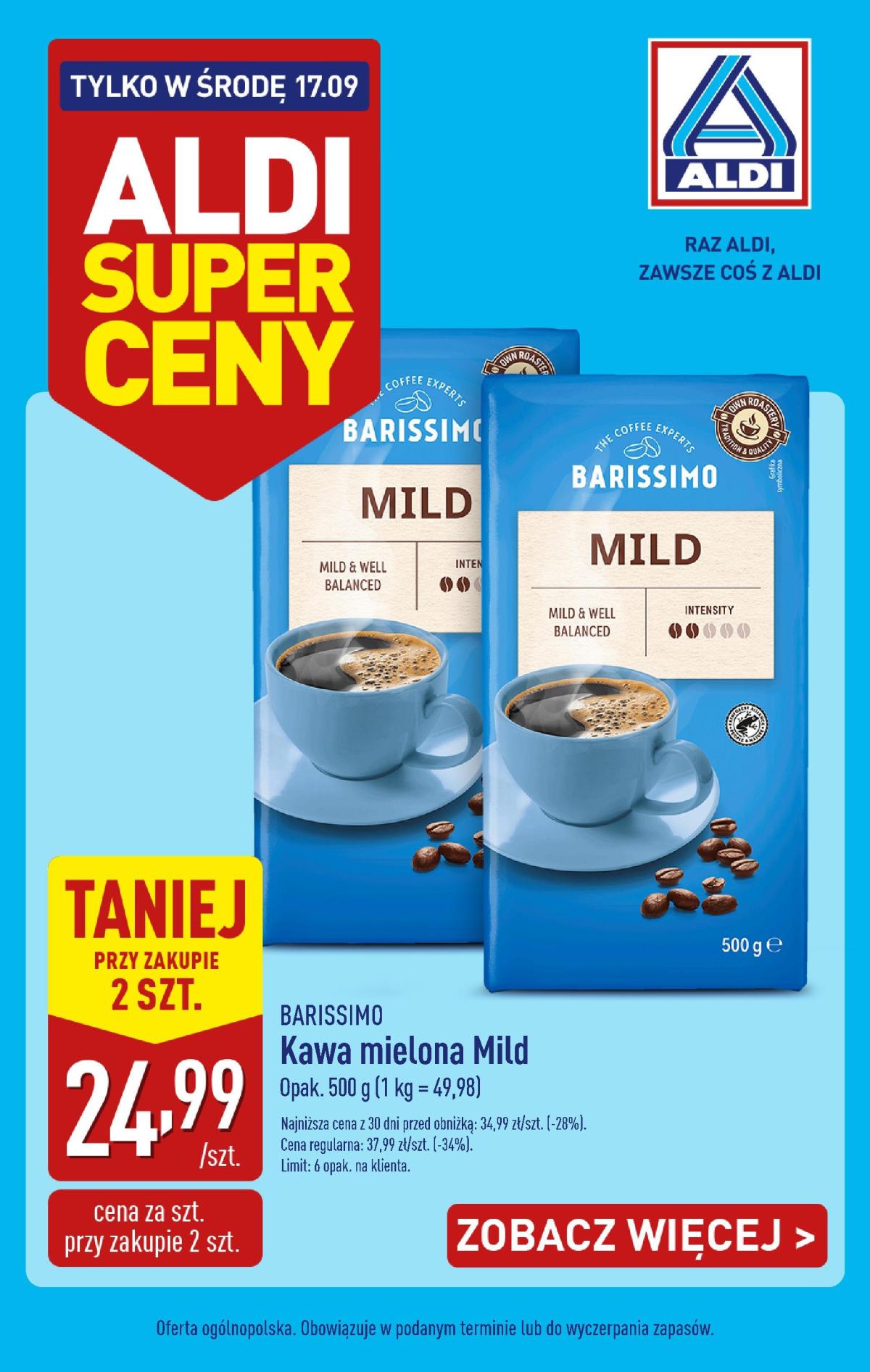 Gazetka ALDI - Super Środa - ważna od 17.09. do 17.09.
