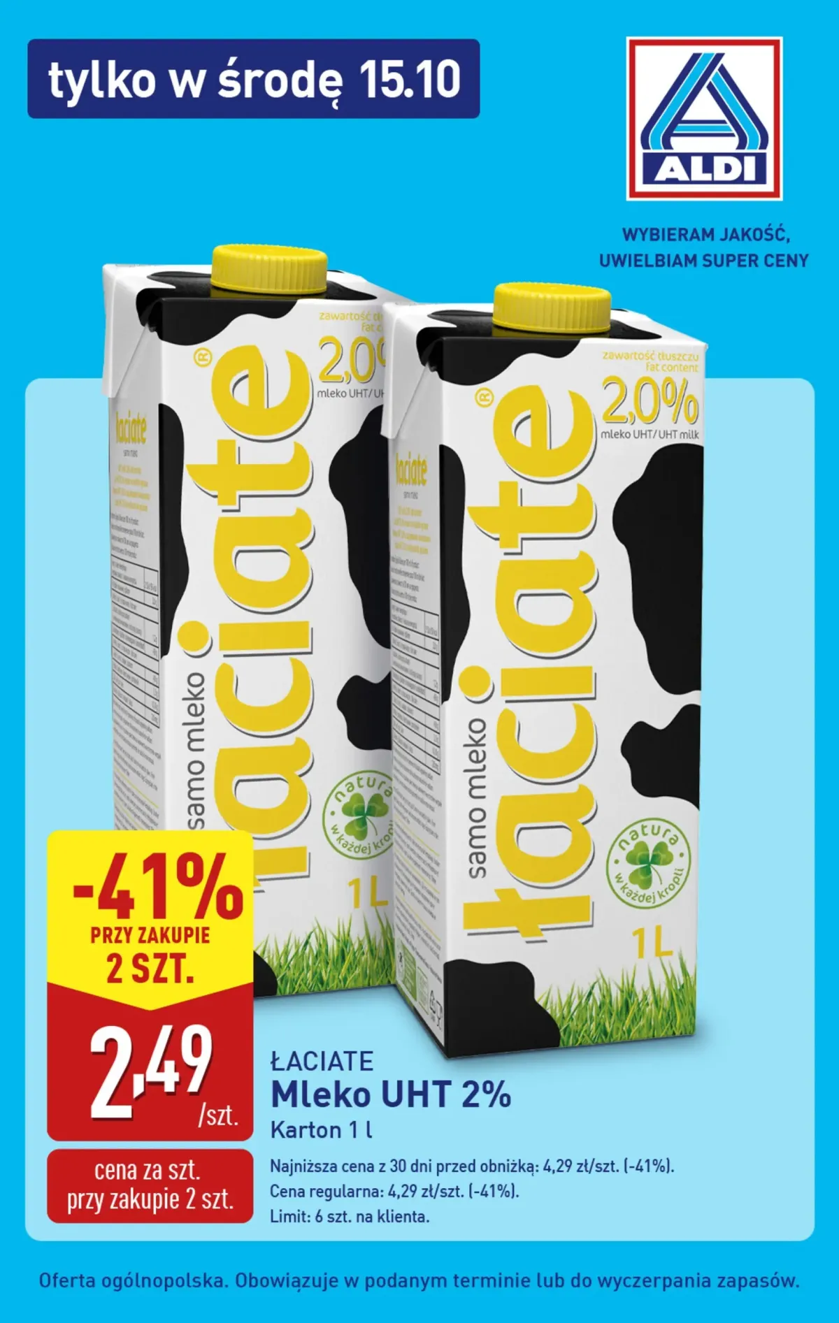 Gazetka ALDI - Tylko w środę - ważna od 15.10. do 15.10.