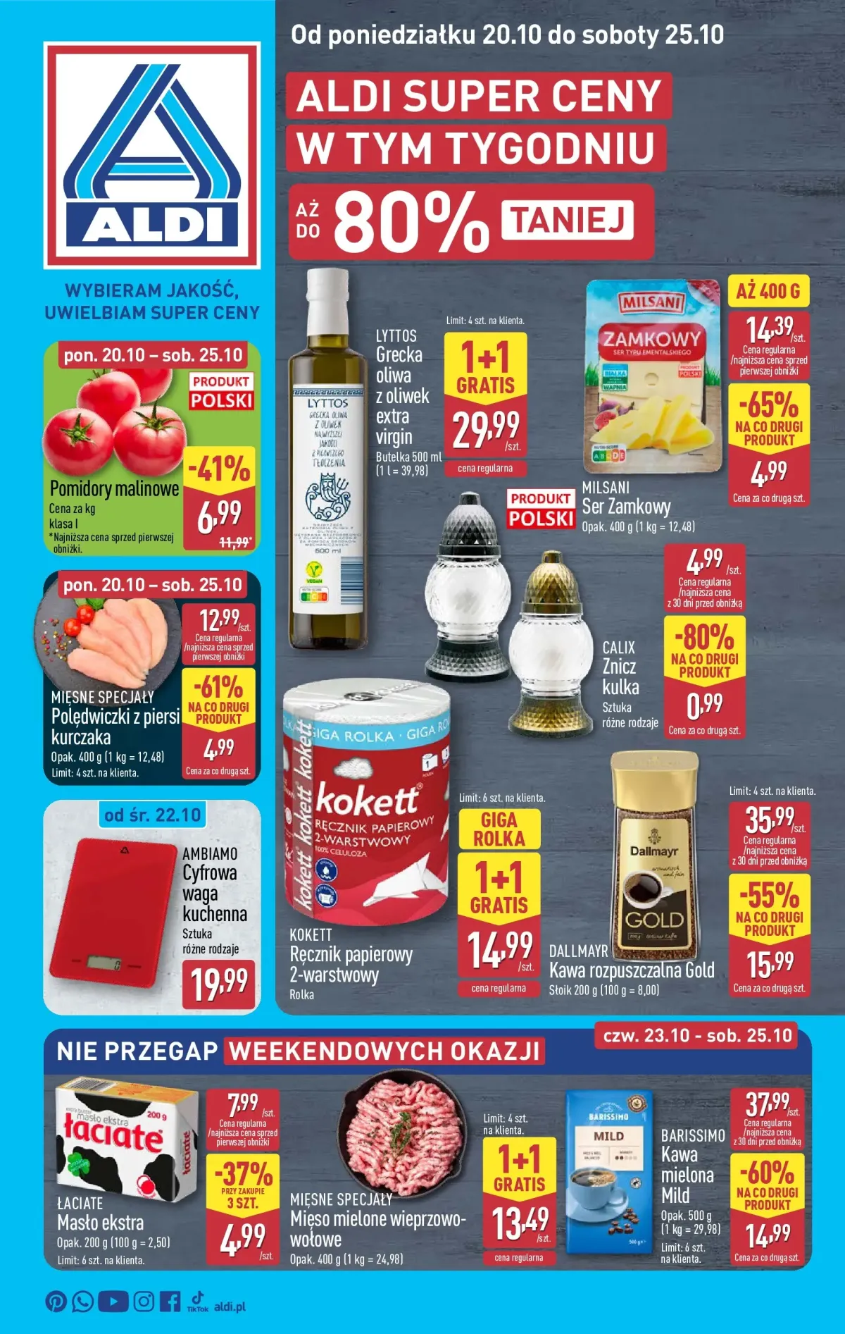Gazetka ALDI - ważna od 20.10. do 25.10.