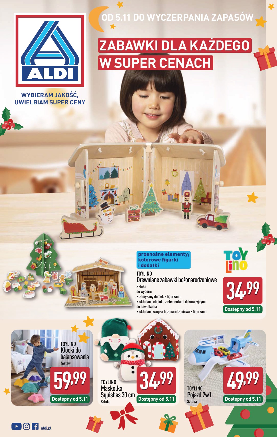 Gazetka ALDI - Katalog zabawek - ważna od 05.11. do 31.12.