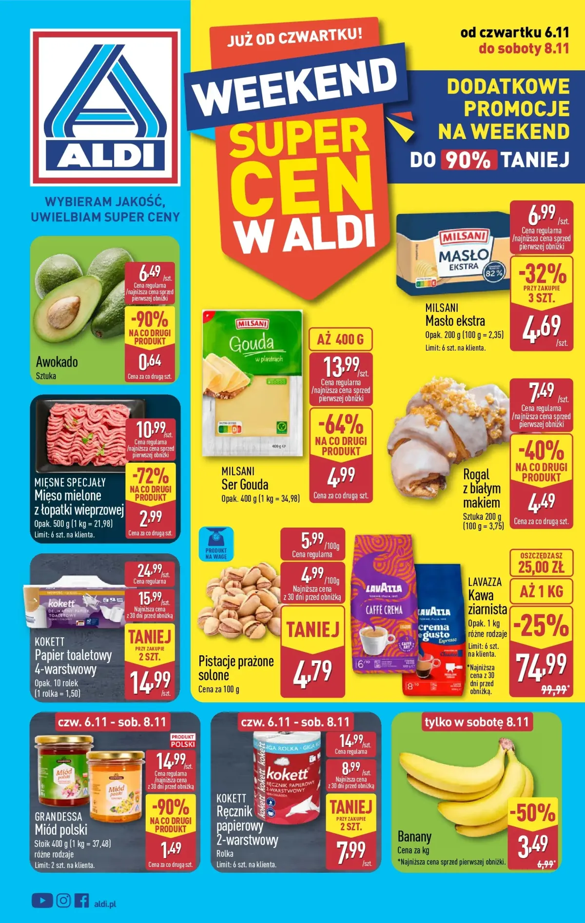 Gazetka ALDI - Weekend super cen - ważna od 06.11. do 08.11.