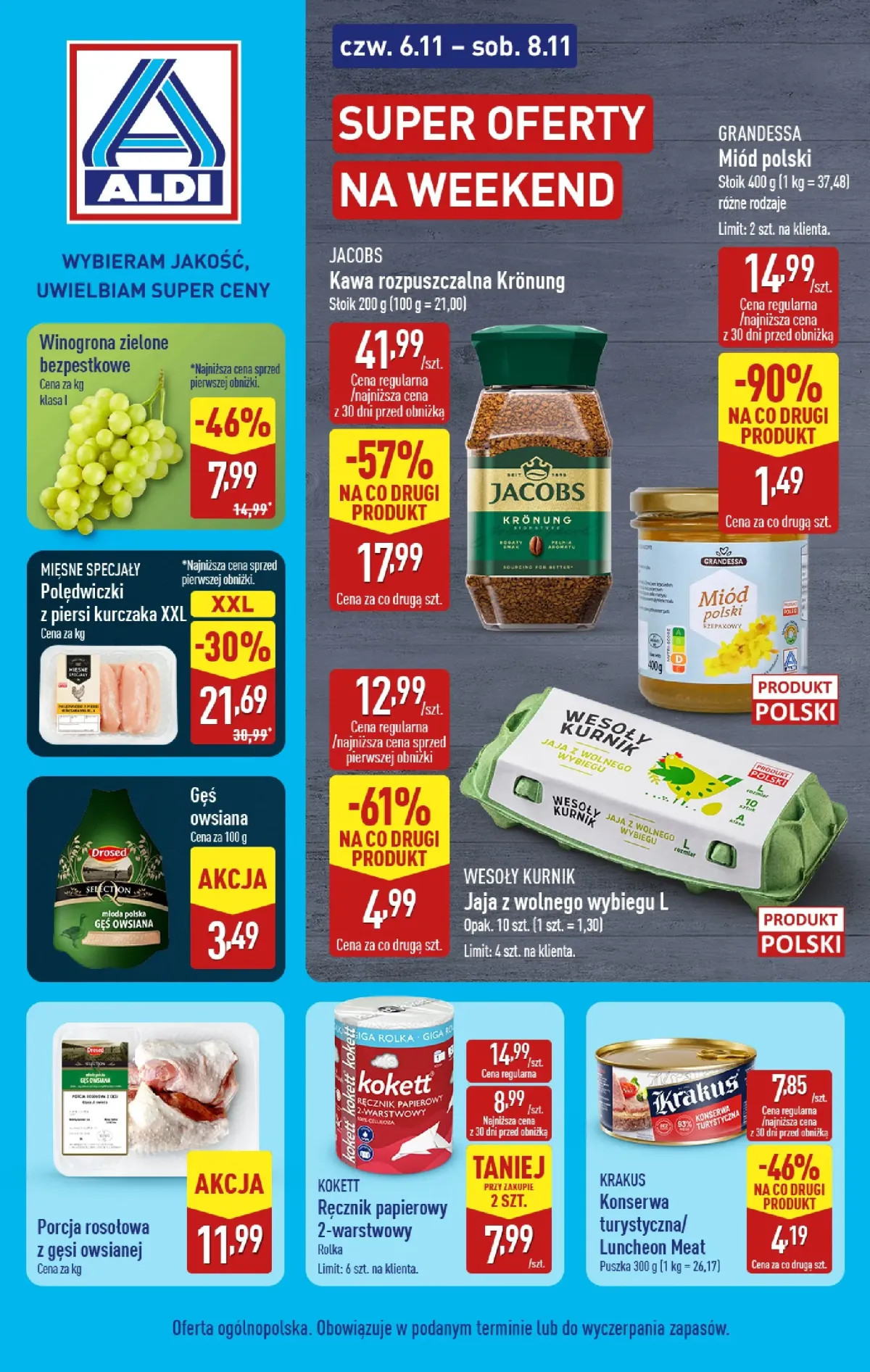 Gazetka ALDI - Super oferty na weekend - ważna od 06.11. do 08.11.