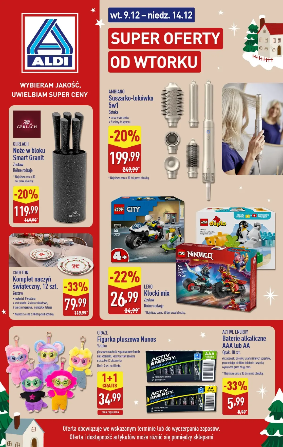 Gazetka ALDI - Super oferty od wtorku - ważna od 09.12. do 14.12.