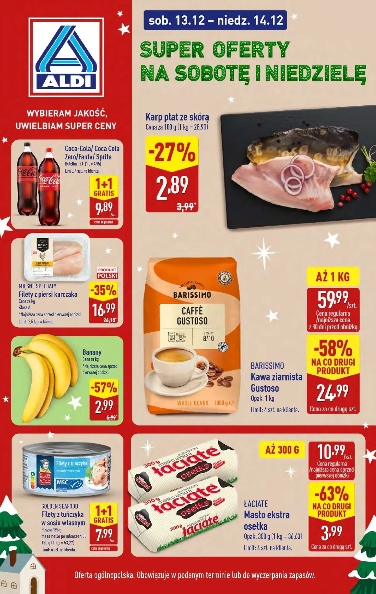 Gazetka ALDI - Super oferty na sobotę i niedzielę - ważna od 13.12. do 14.12.