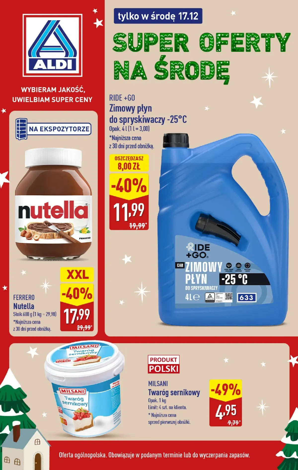 Gazetka ALDI - Super oferty na środę - ważna od 17.12. do 17.12.