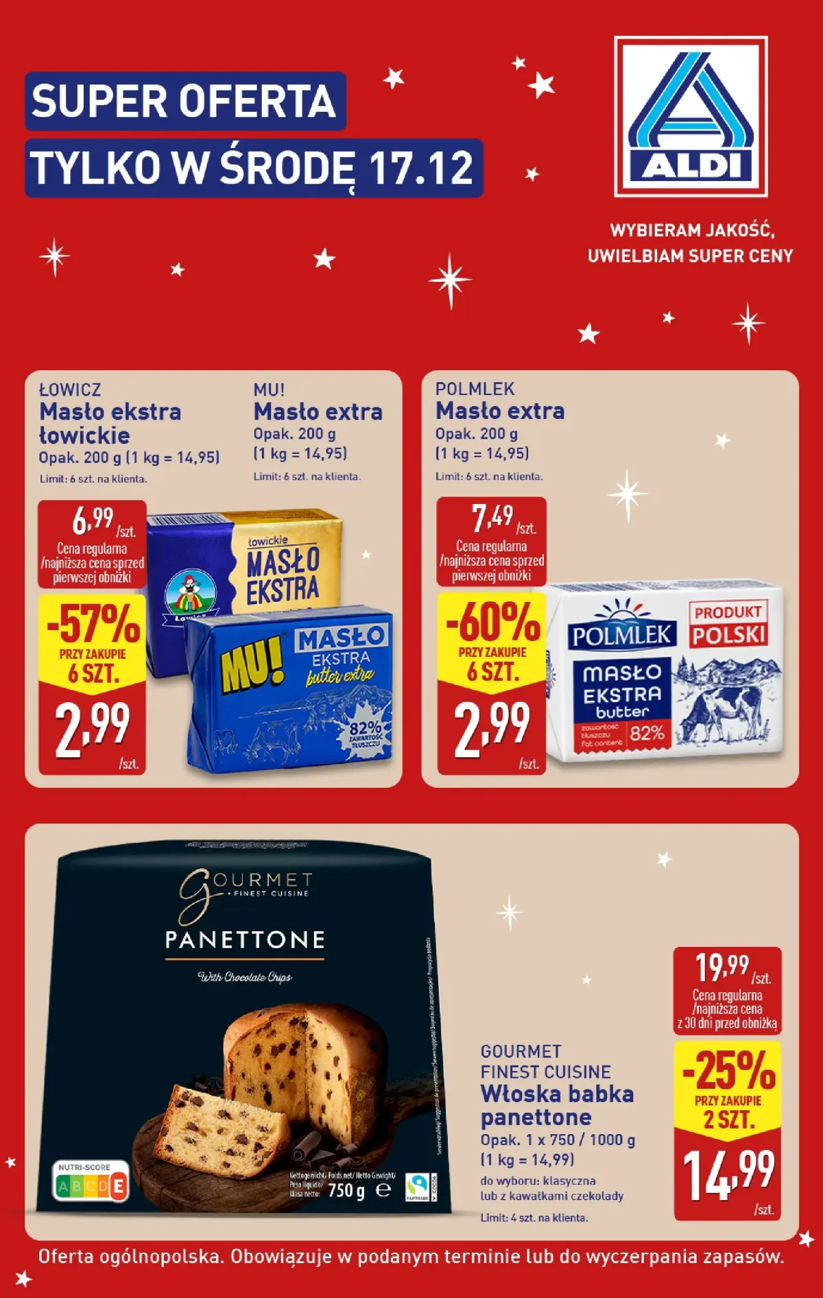 Gazetka ALDI - Tylko w środę - ważna od 17.12. do 17.12.
