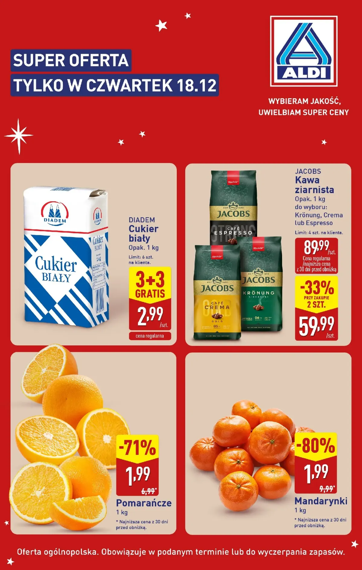 Gazetka ALDI - Tylko w czwartek - ważna od 18.12. do 18.12.