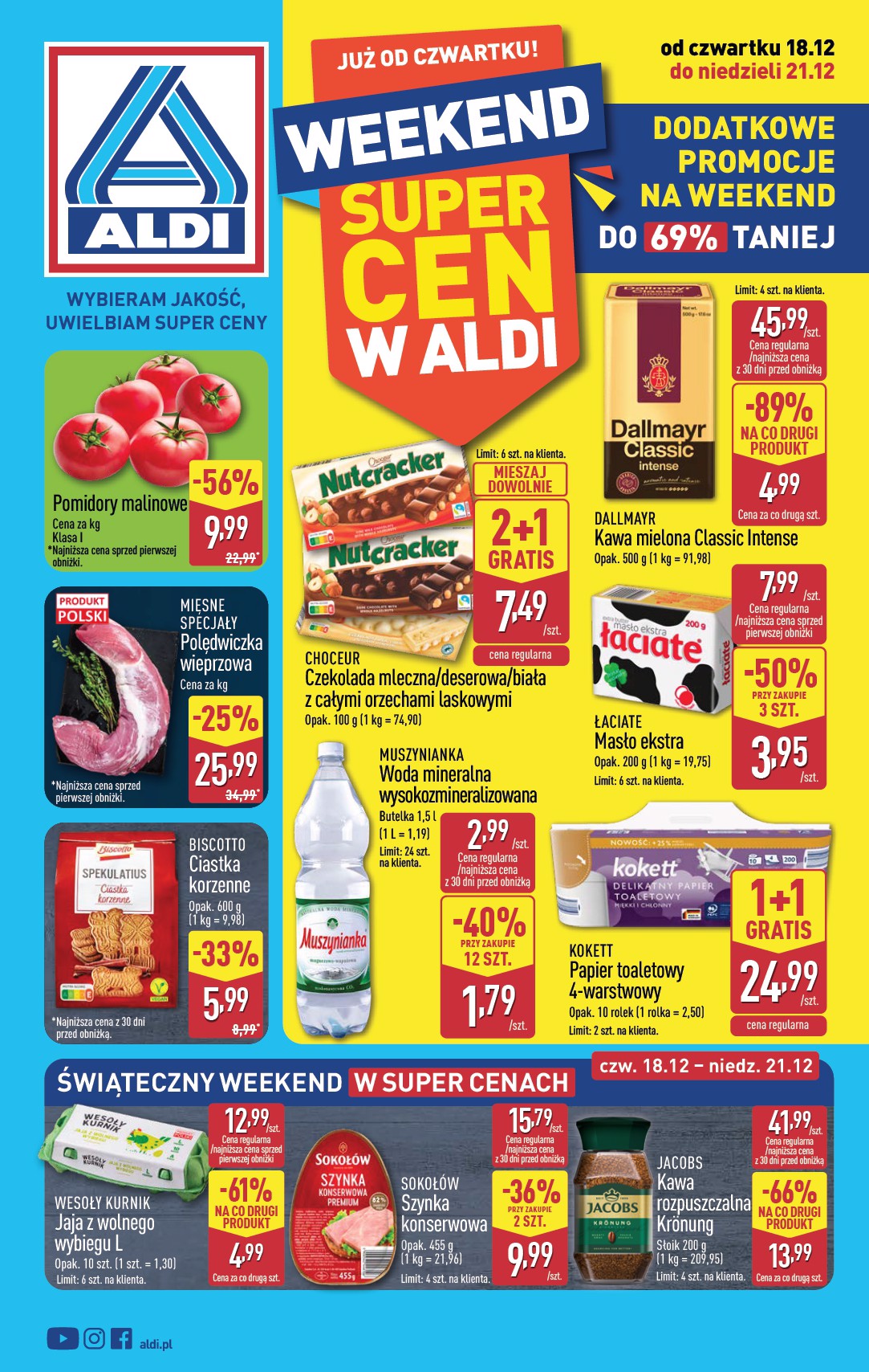 Gazetka ALDI - Oferta weekendowa - ważna od 18.12. do 21.12.