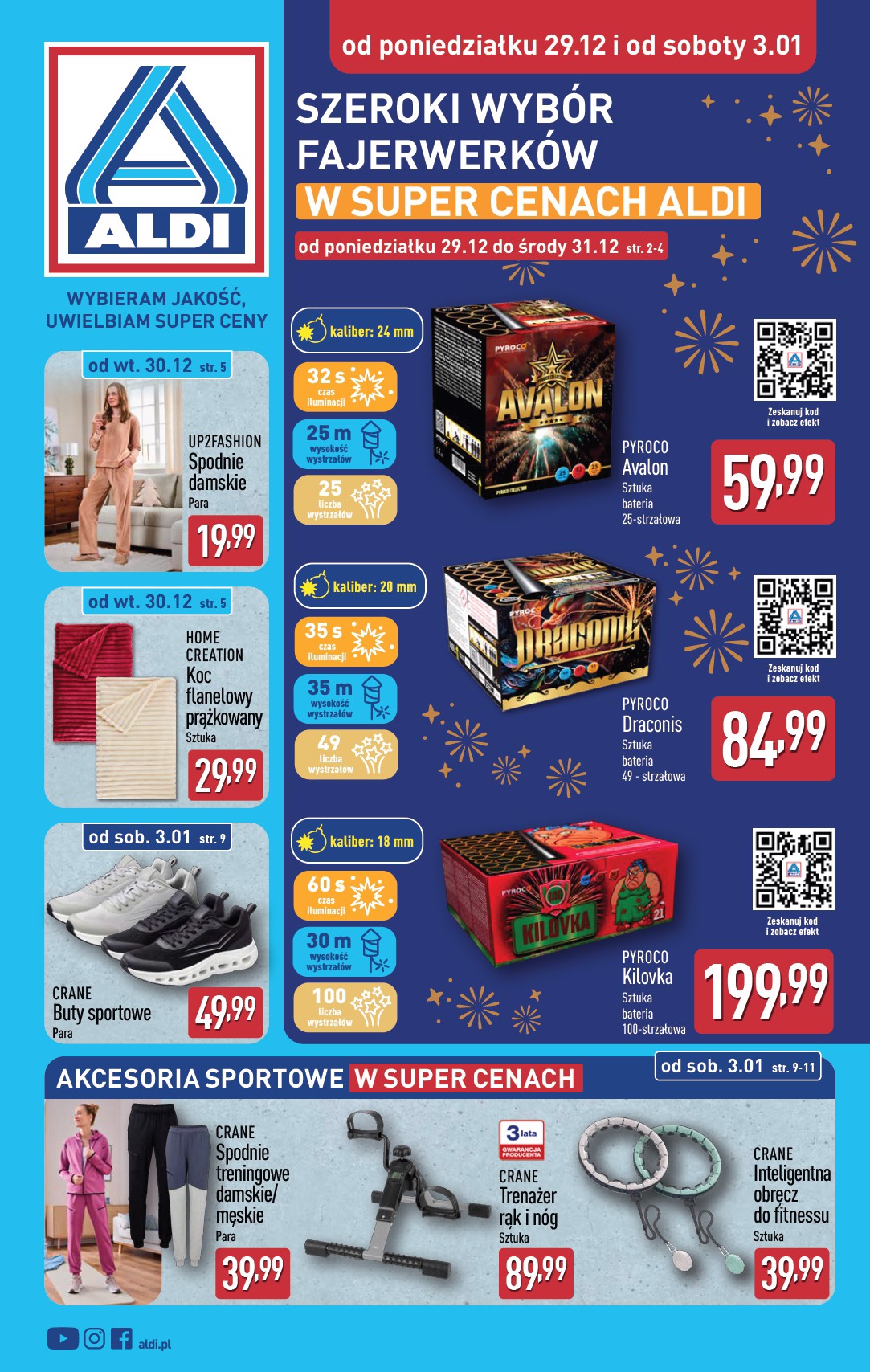 Gazetka ALDI - Artykuły przemysłowe i tekstylia - ważna od 29.12. do 03.01.