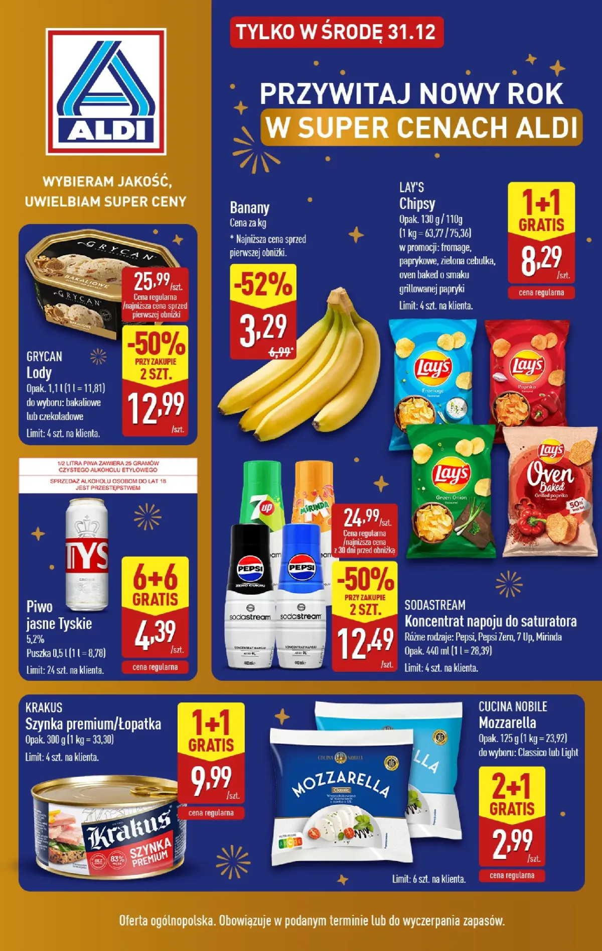 Gazetka ALDI - Super Sylwester - ważna od 31.12. do 31.12.