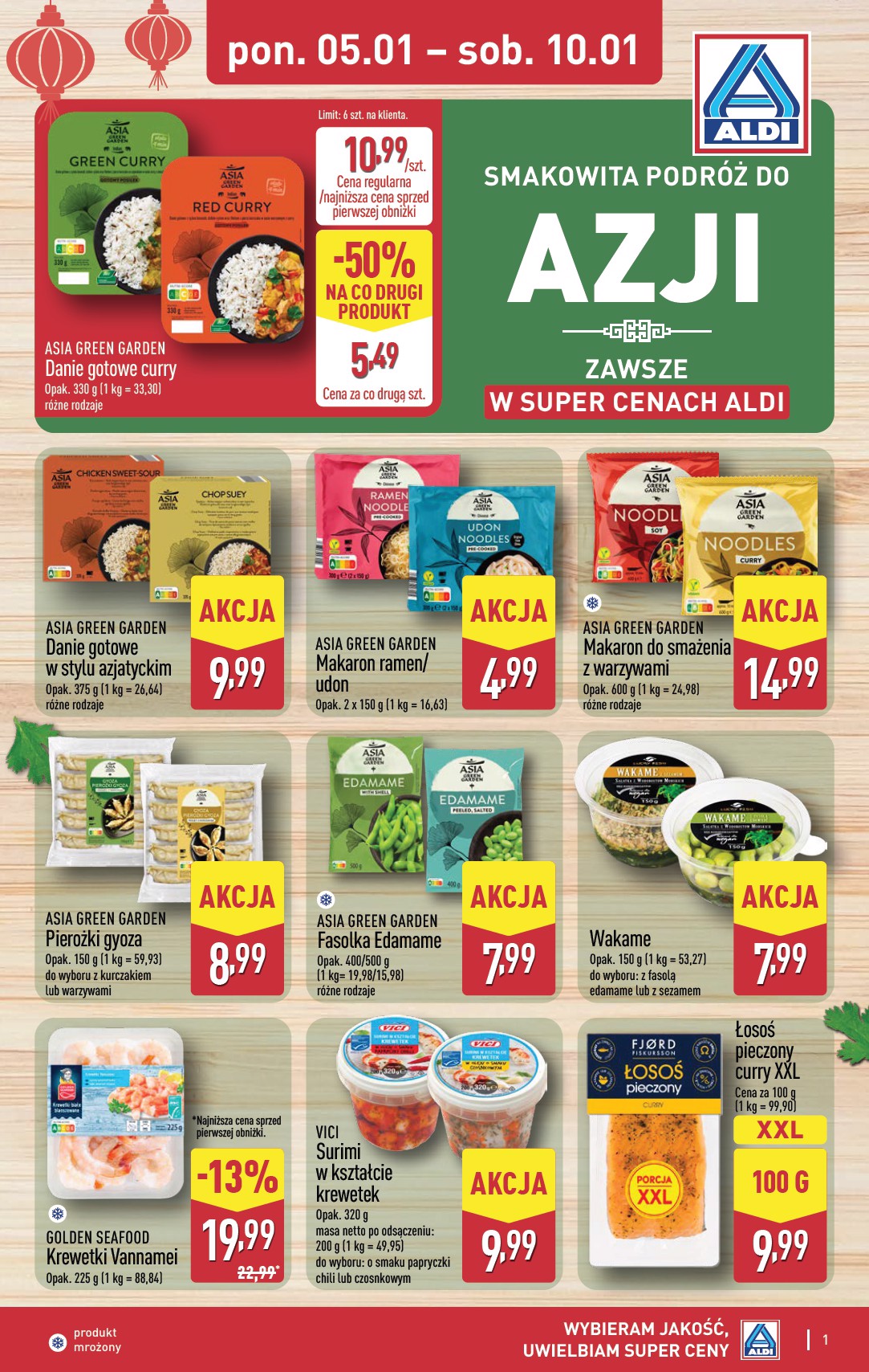 Gazetka ALDI - Tydzień Azjatycki - ważna od 05.01. do 10.01.