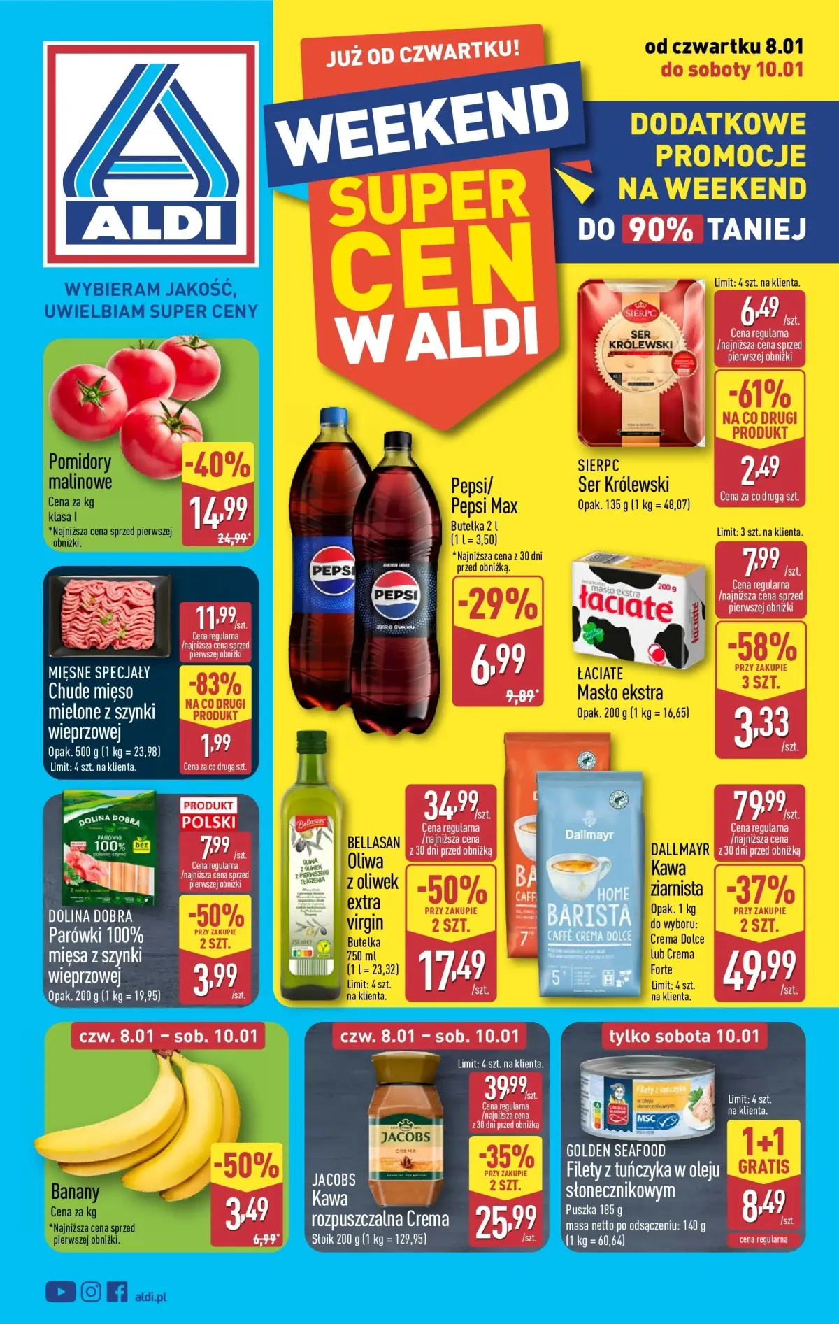 Gazetka ALDI - Weekendowe promocje - ważna od 08.01. do 10.01.