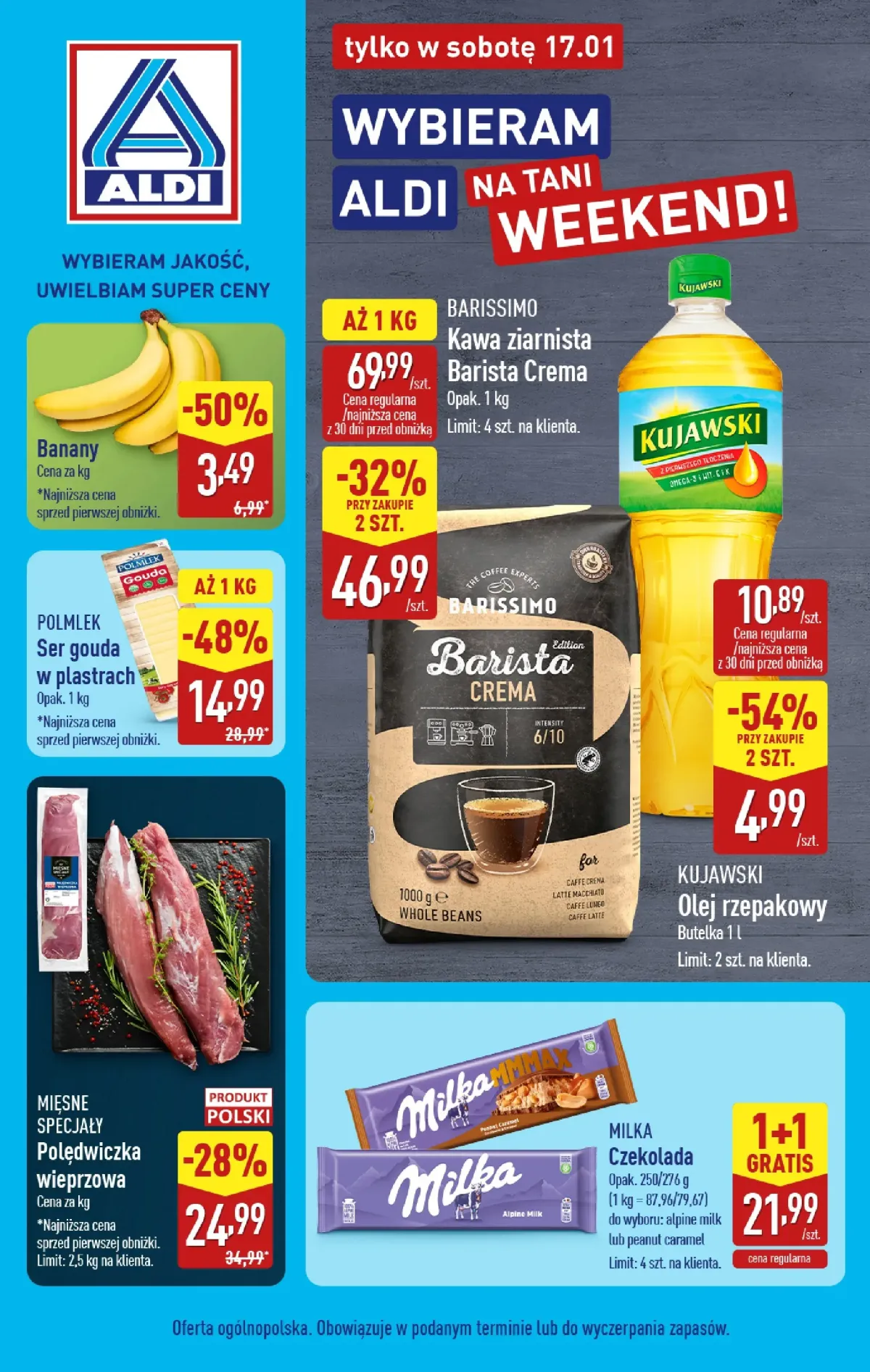 Gazetka ALDI - Super sobota - ważna od 17.01. do 17.01.