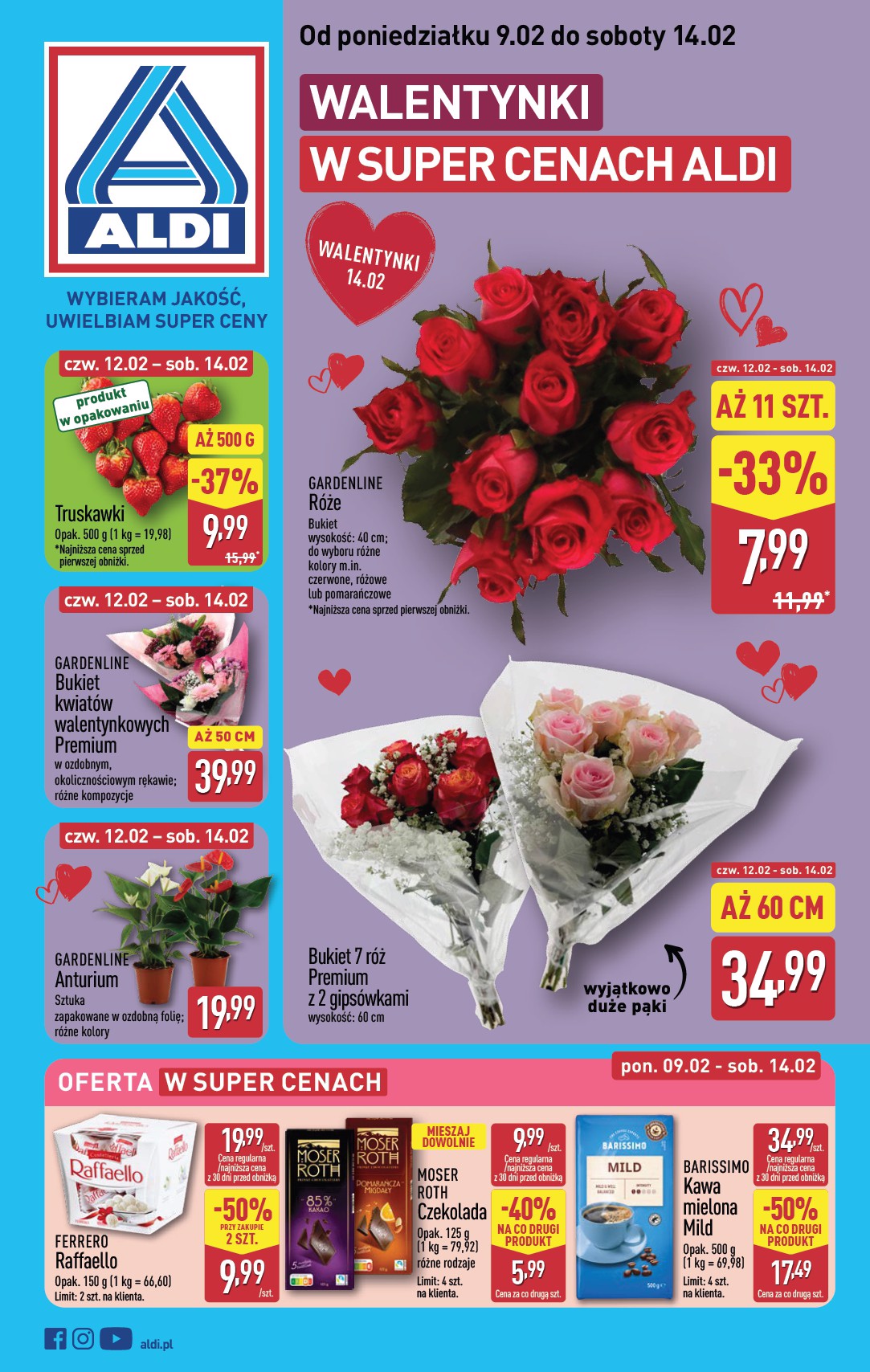 Gazetka ALDI - Walentynki - ważna od 09.02.2026 do 14.02.2026