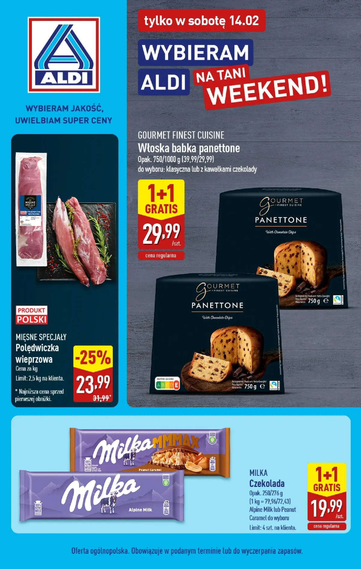Gazetka ALDI - Super sobota - ważna od 14.02.2026 - 14.02.2026