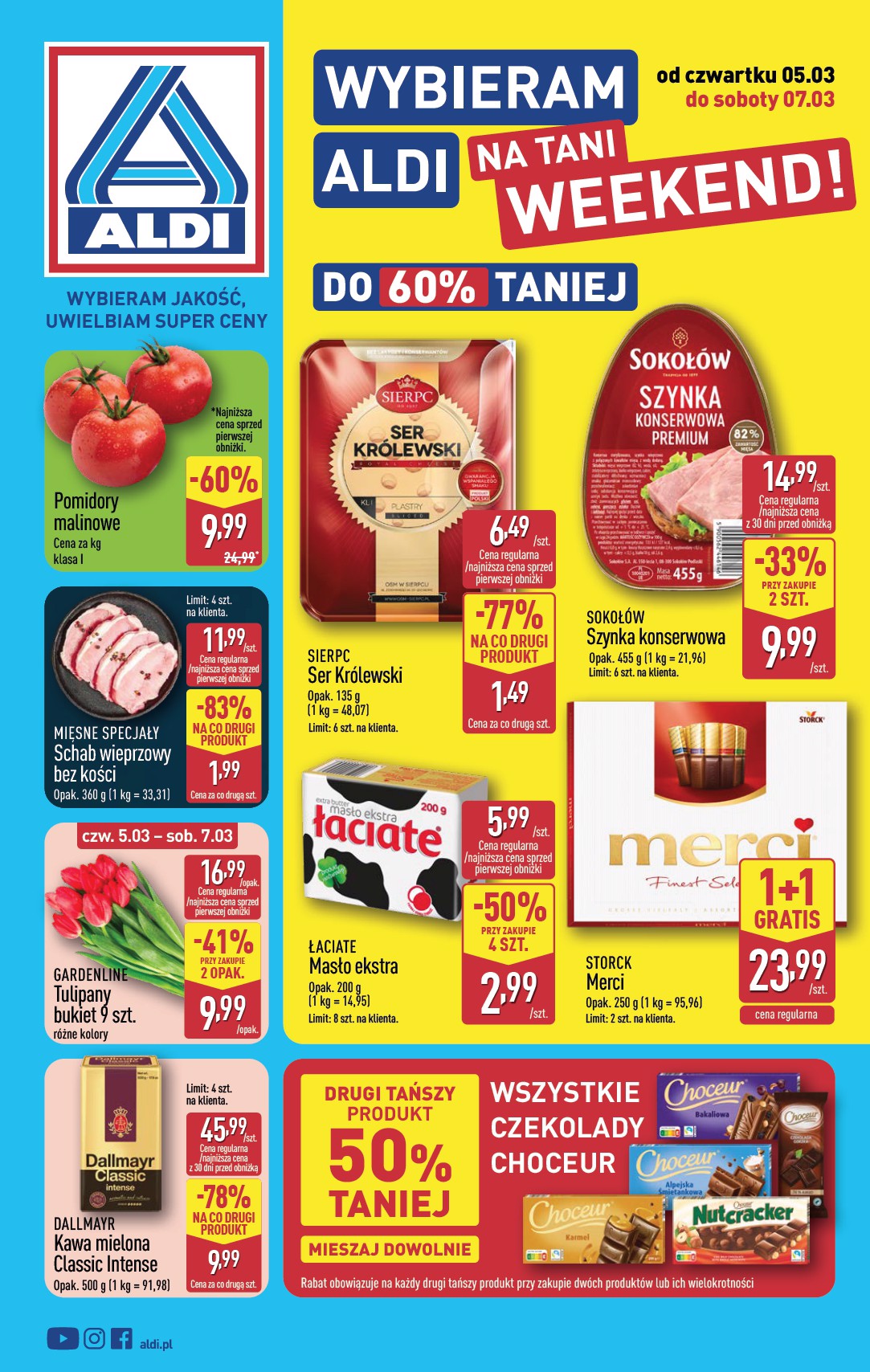 Gazetka ALDI - Oferta weekendowa - ważna od 05.03.2026 do 07.03.2026