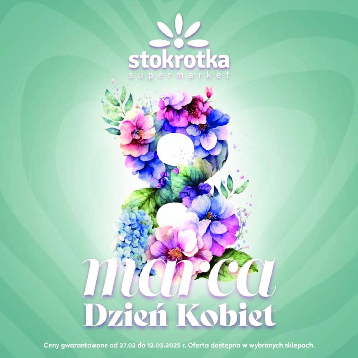 Stokrotka - Dzień kobiet gazetka ważna od 27.02. - 12.03.