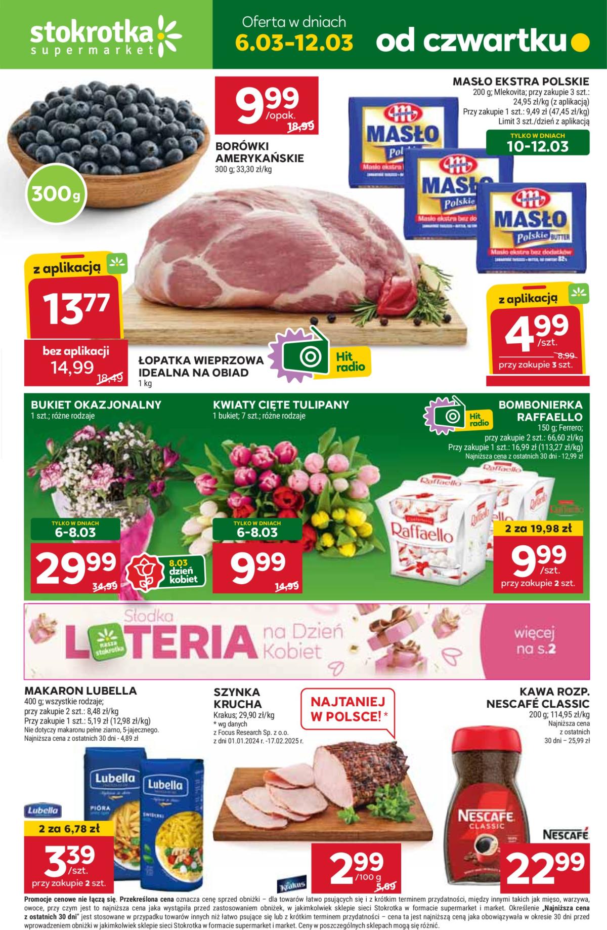 Stokrotka - Supermarket Opole, Radom gazetka ważna od 06.03. - 12.03.