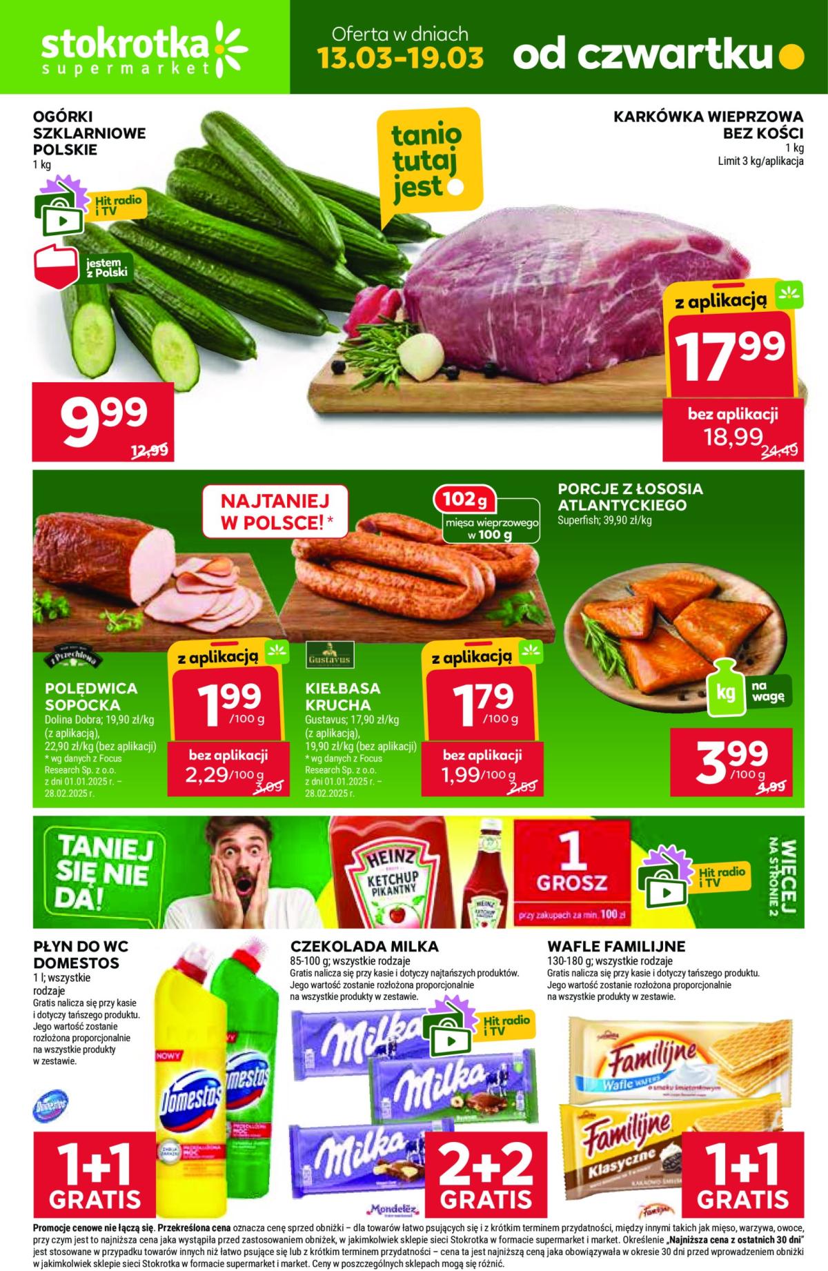 Stokrotka - Supermarket gazetka ważna od 13.03. - 19.03.
