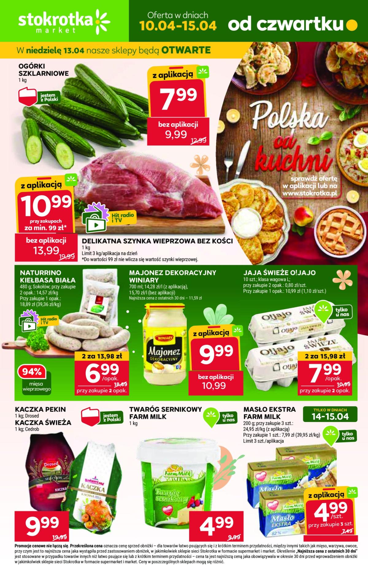Stokrotka - Market gazetka ważna od 10.04. - 15.04.