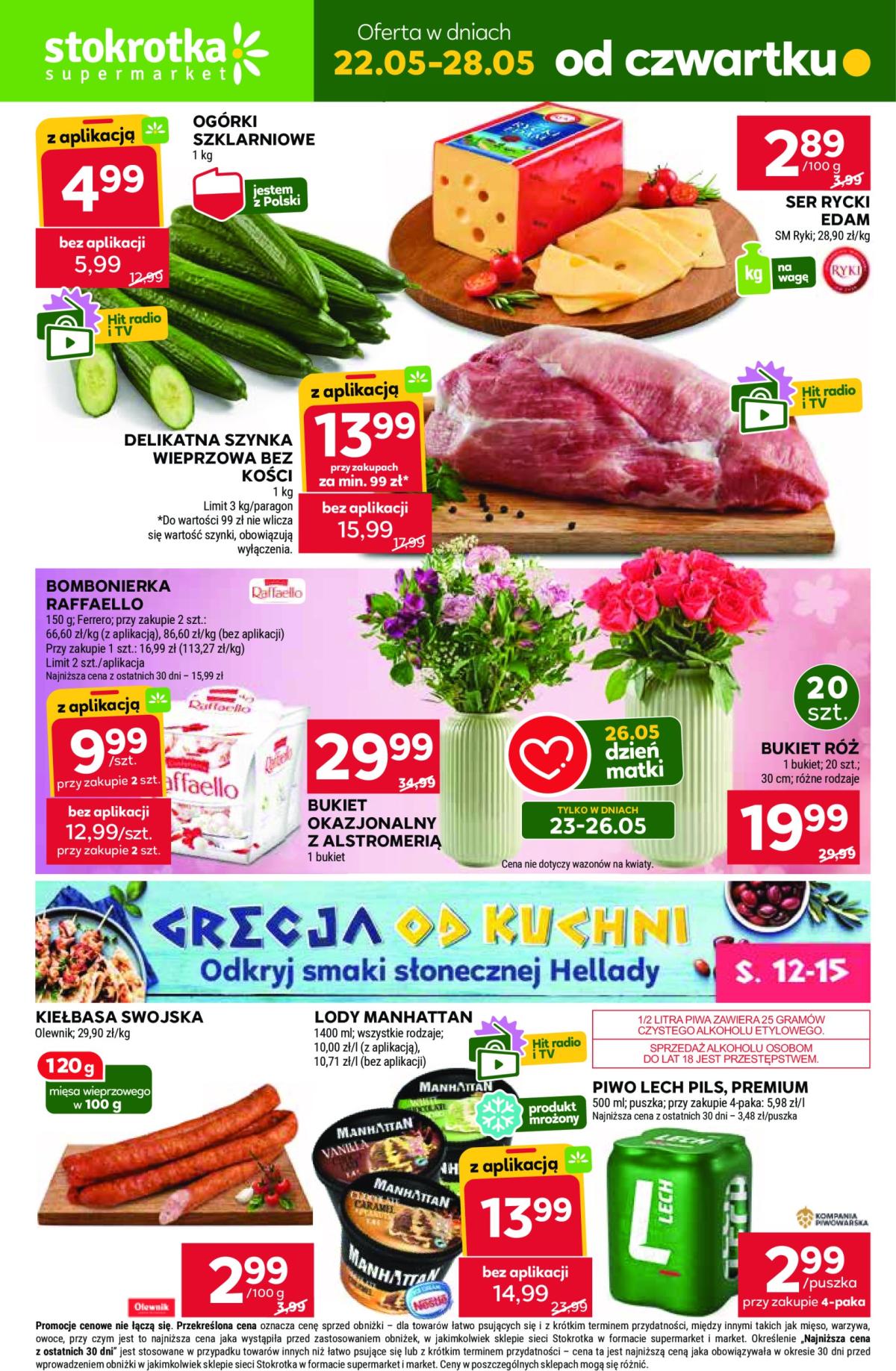 Stokrotka - Supermarket gazetka ważna od 22.05. - 28.05.
