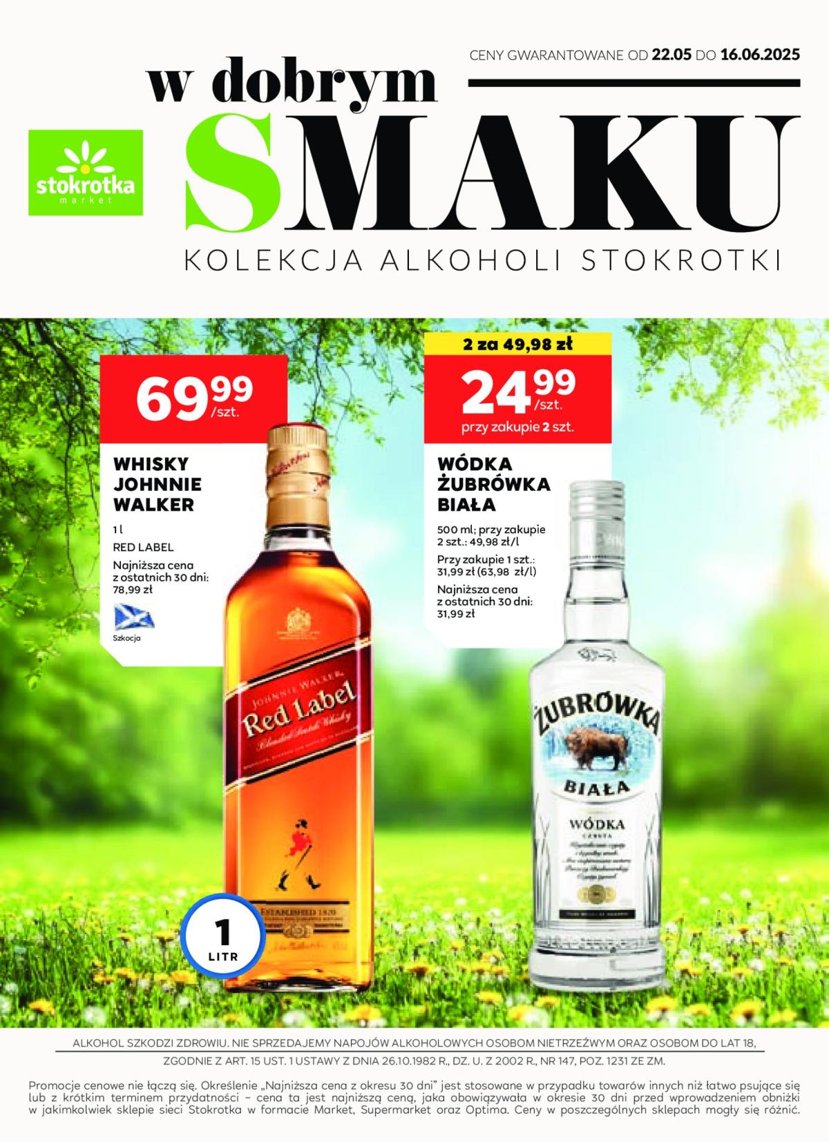 Stokrotka Market - W dobrym smaku gazetka ważna od 22.05. - 16.06.