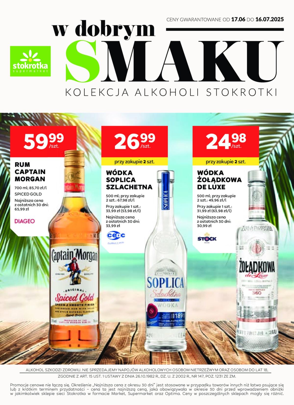 Gazetka Stokrotka Supermarket - W dobrym smaku ważna od 17.06. - 16.07.