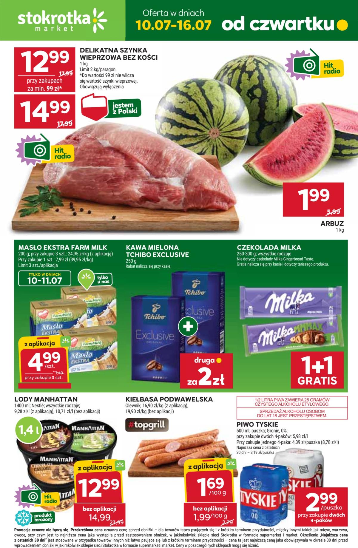Gazetka Stokrotka - Market ważna od 10.07. - 16.07.