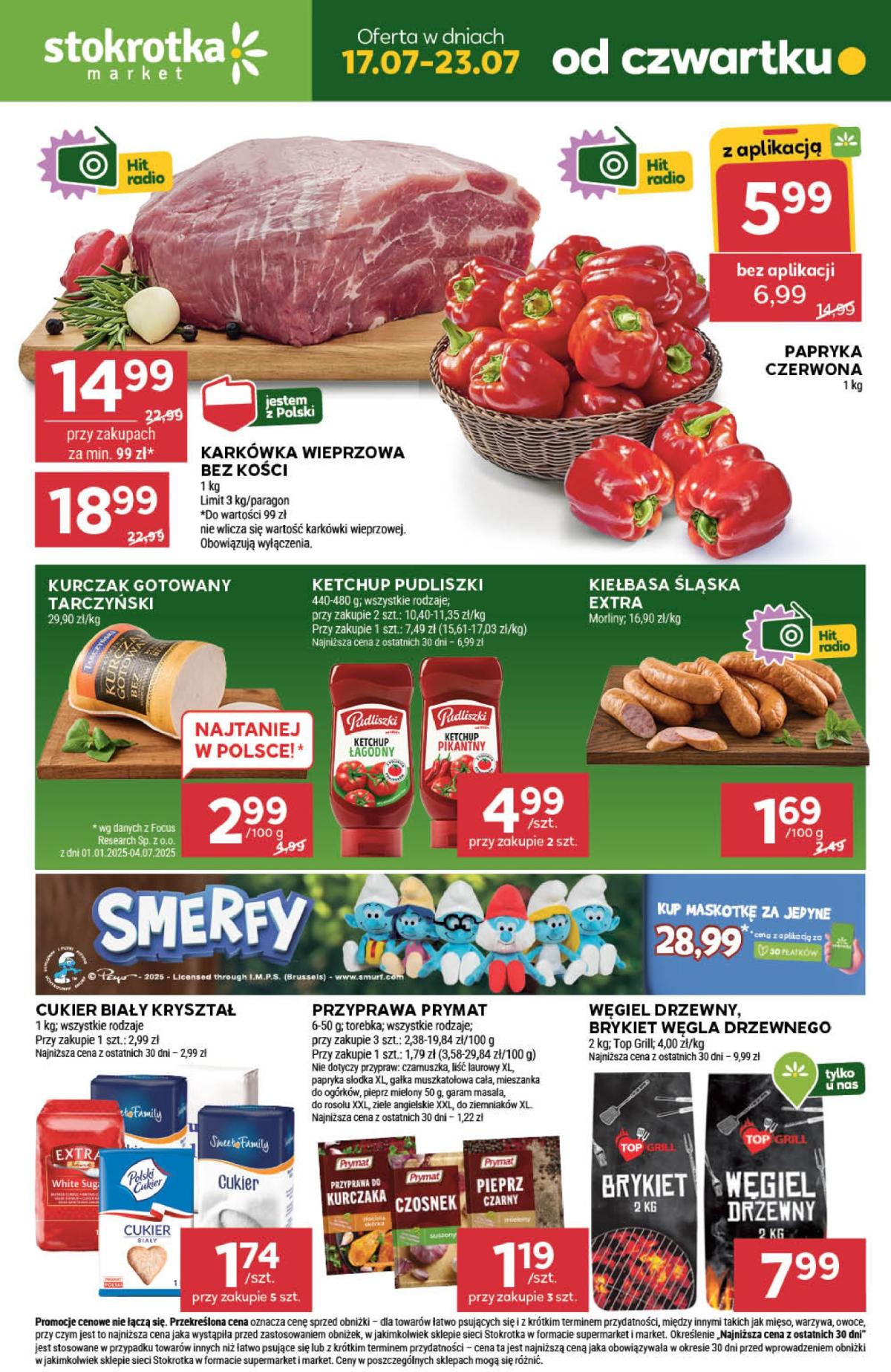 Gazetka Stokrotka - Market ważna od 17.07. - 23.07.